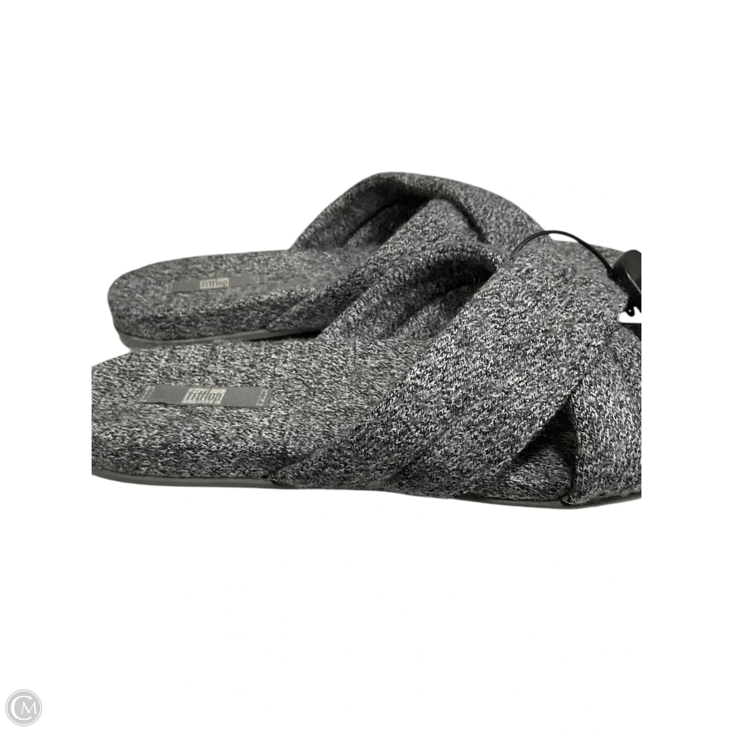 Sandals Flip Flops By Fitflop In Grey, Size: 10