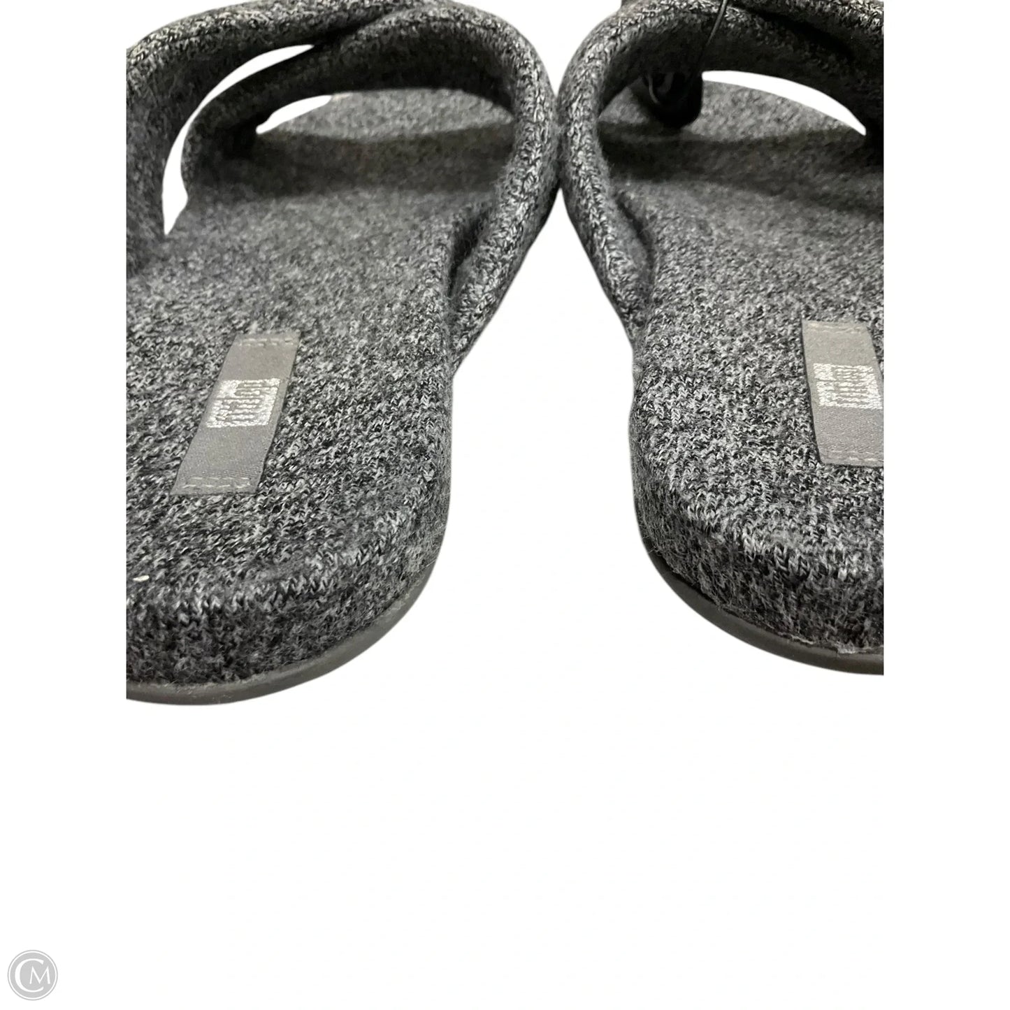 Sandals Flip Flops By Fitflop In Grey, Size: 10