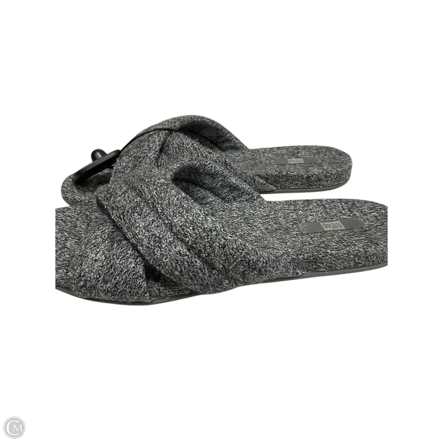 Sandals Flip Flops By Fitflop In Grey, Size: 10