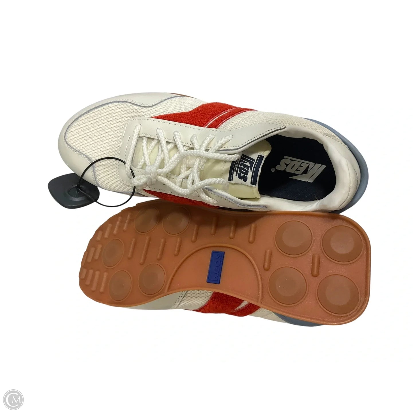 Shoes Athletic By Keds In Cream, Size: 10