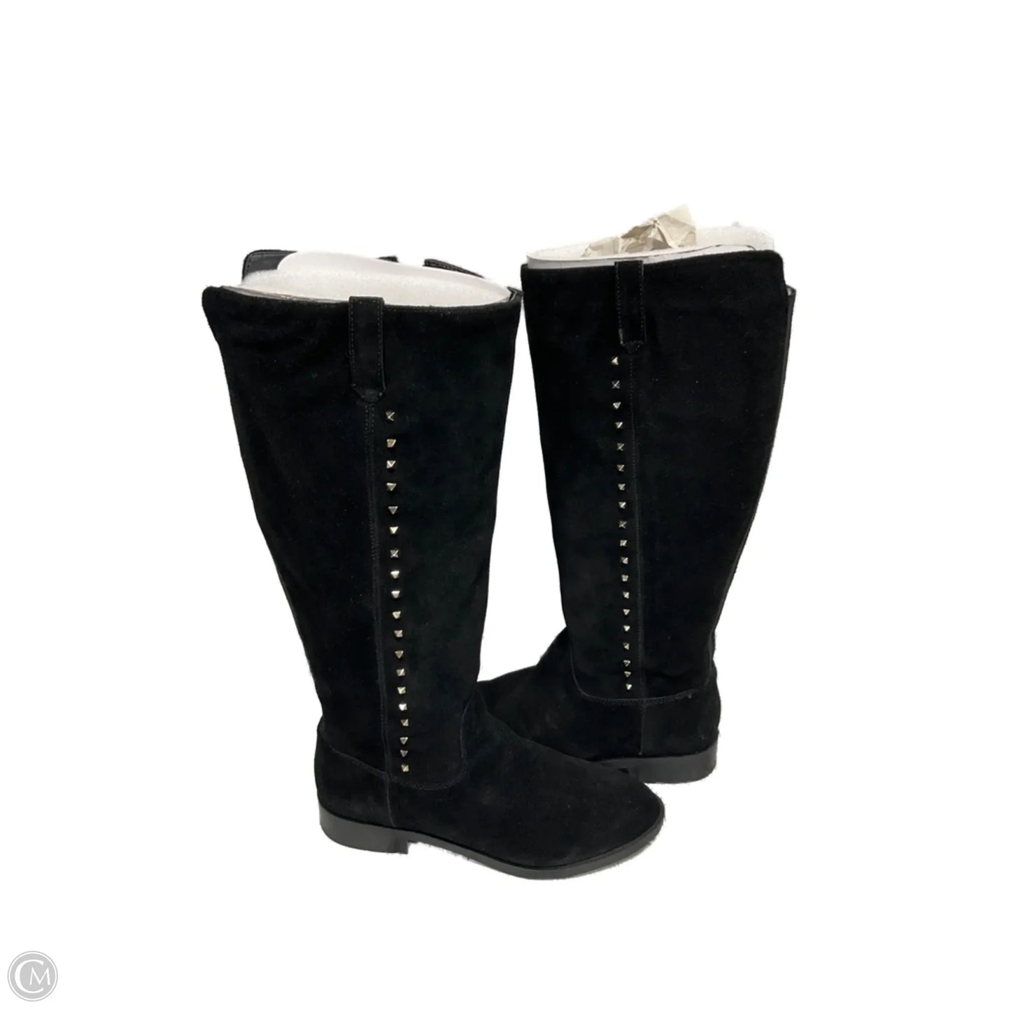 Boots Knee Flats By Marc Fisher In Black, Size: 8