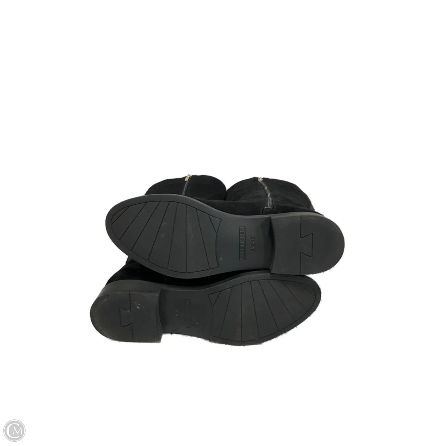 Boots Knee Flats By Marc Fisher In Black, Size: 8