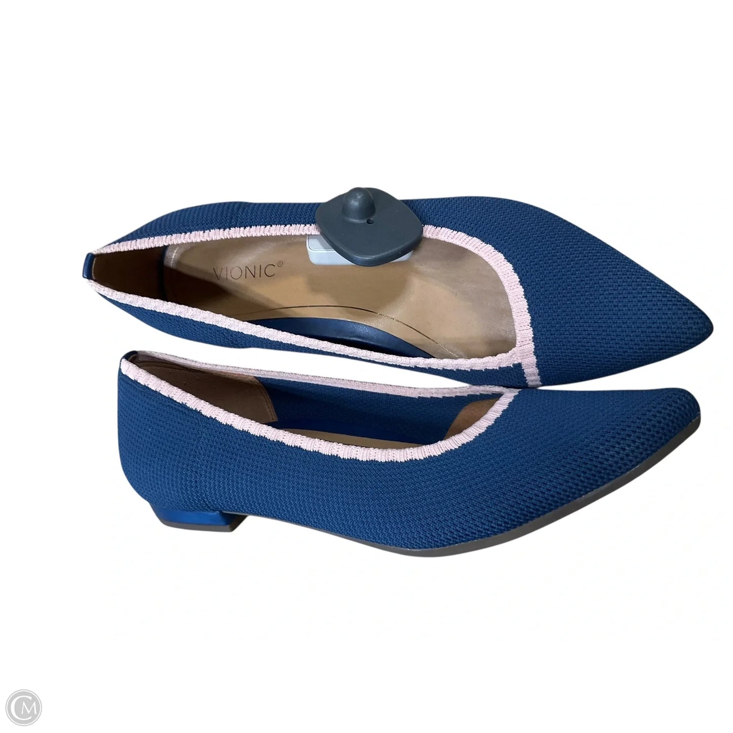 Shoes Flats By Vionic In Blue, Size: 10