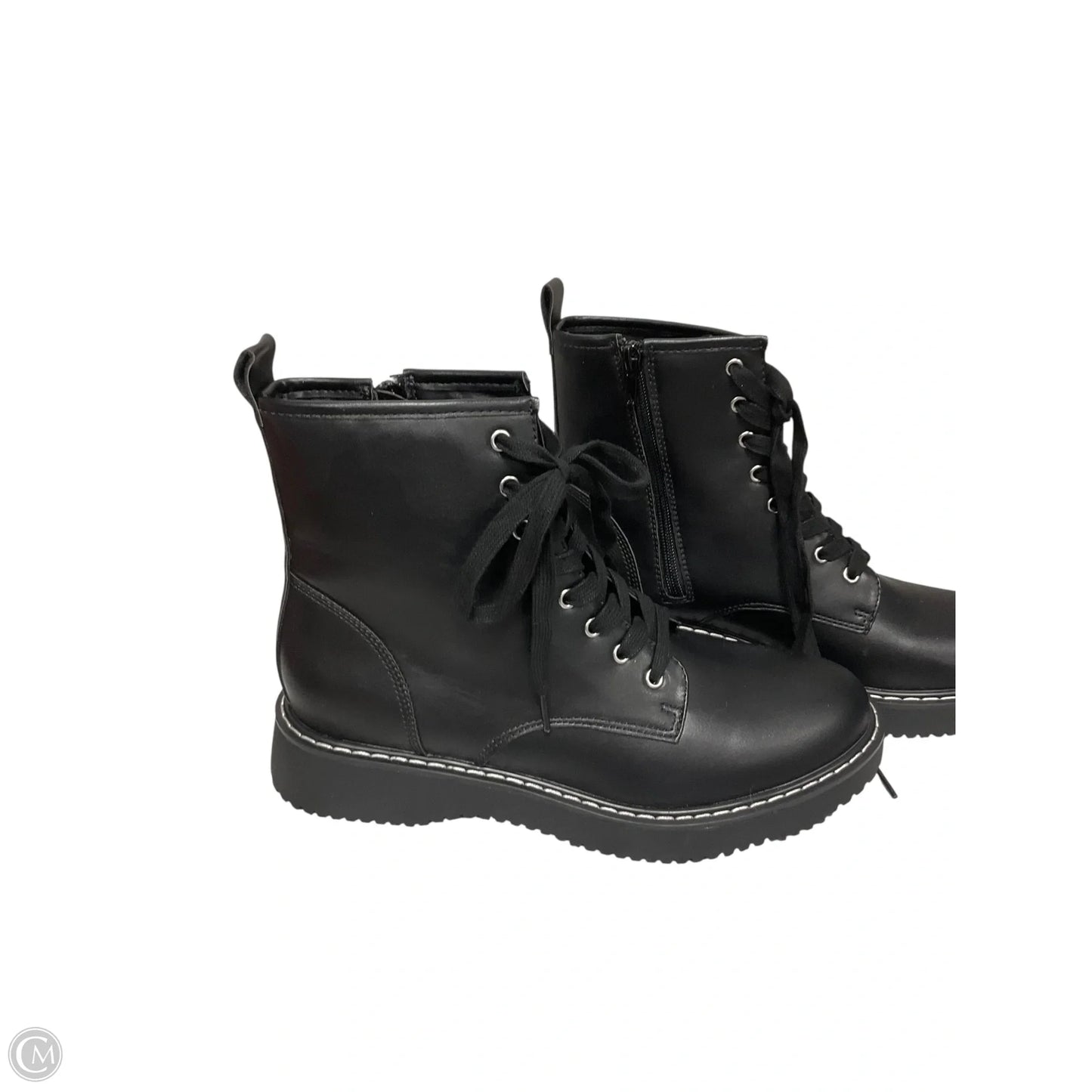 Boots Combat By Madden Nyc In Black, Size: 9.5