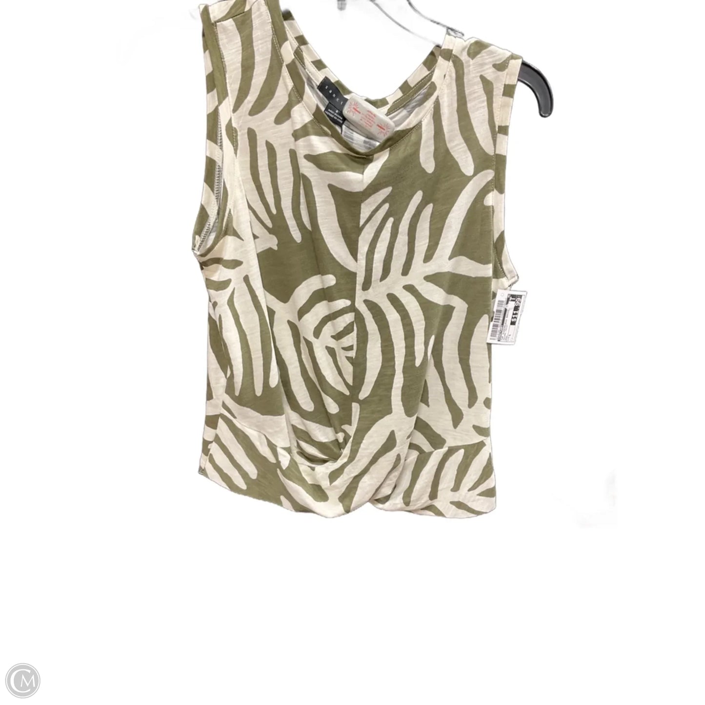 Top Sleeveless Basic By Sanctuary In Animal Print, Size: S