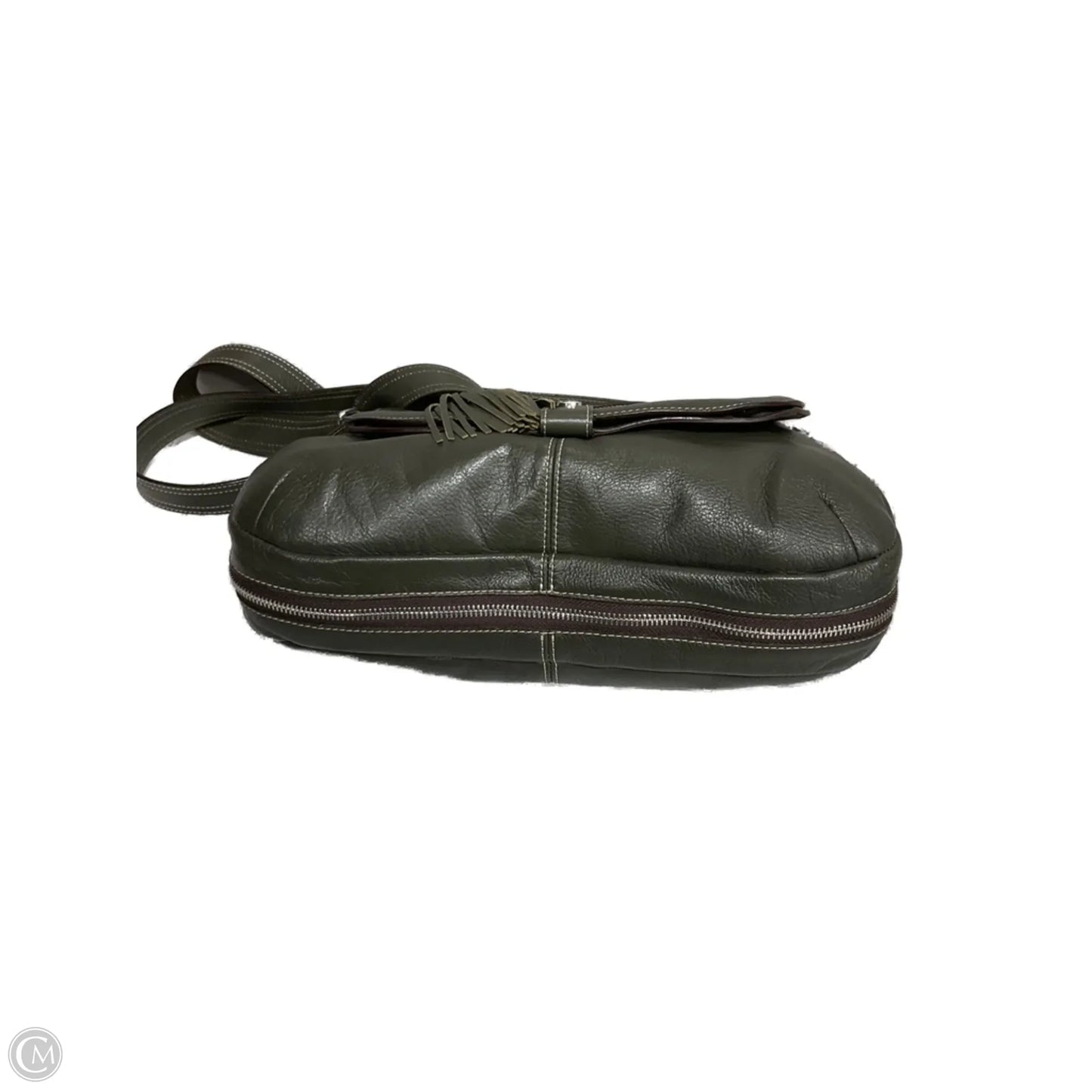 Handbag Leather By Brighton, Size: Medium