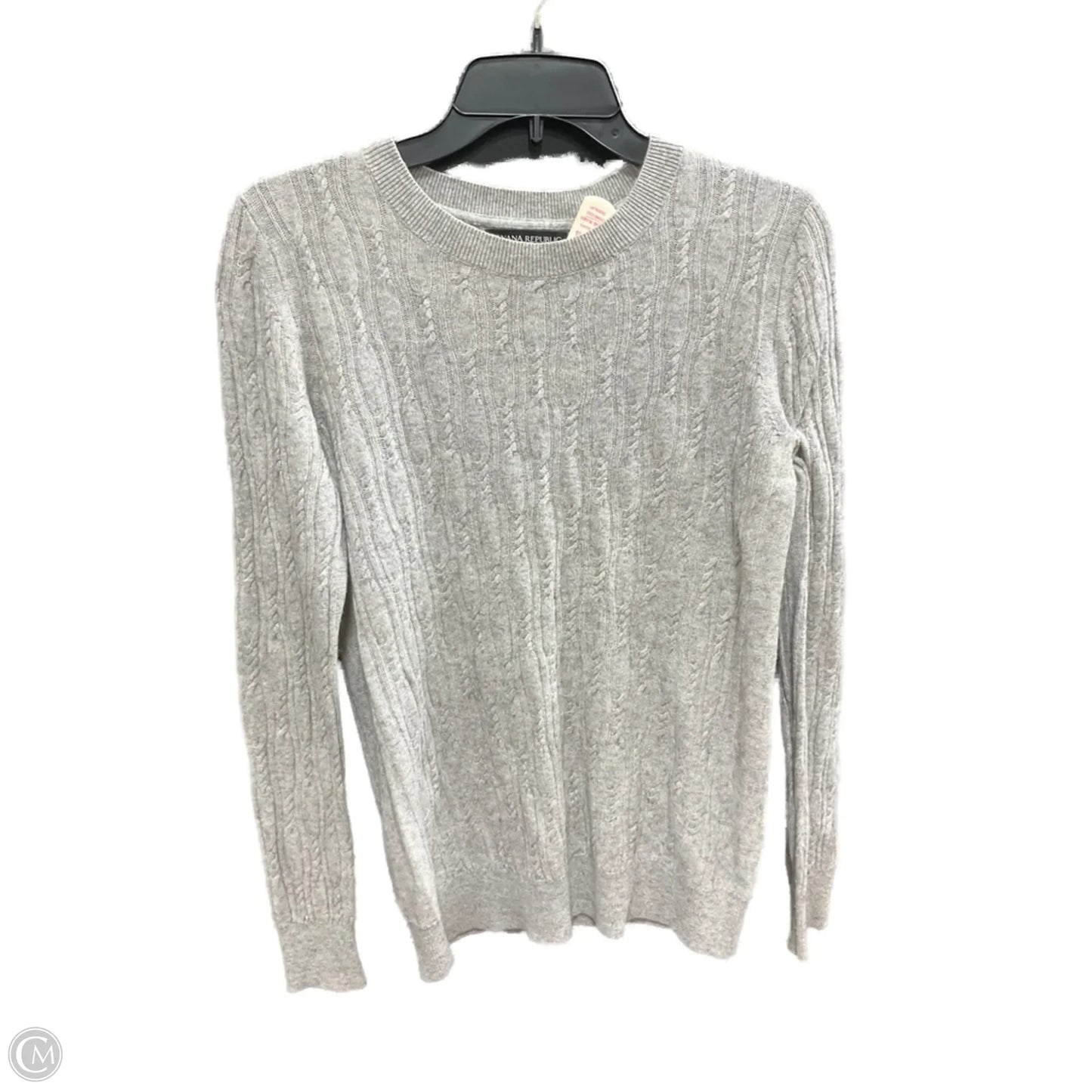 Sweater By Banana Republic In Grey, Size: M