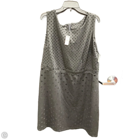 Dress Casual Midi By Talbots In Black, Size: 18