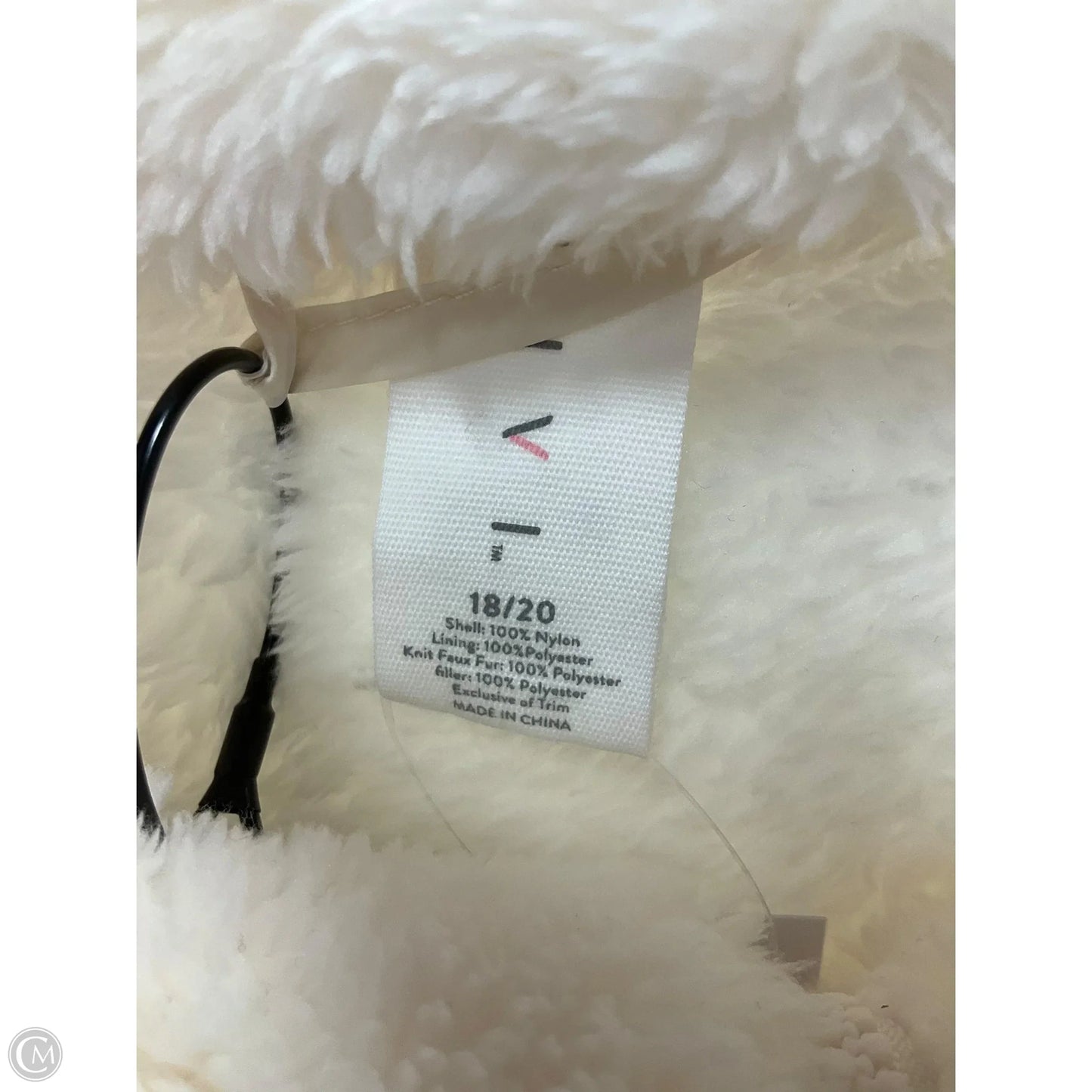 Jacket Puffer & Quilted By Livi Active In Cream, Size: Xl