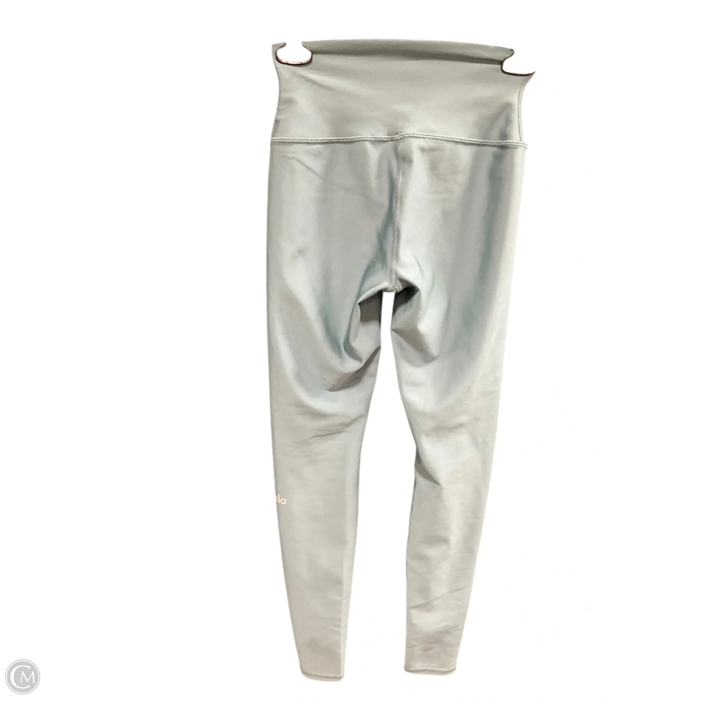 Athletic Leggings By Alo In Teal, Size: S