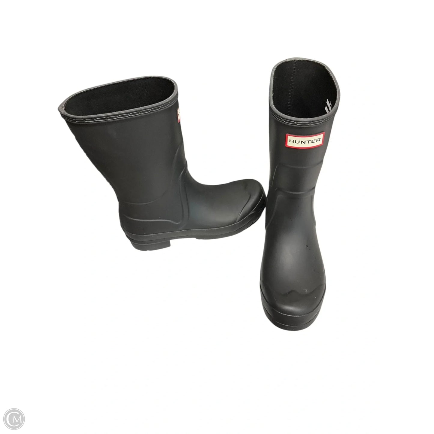 Boots Rain By Hunter In Black, Size: 7