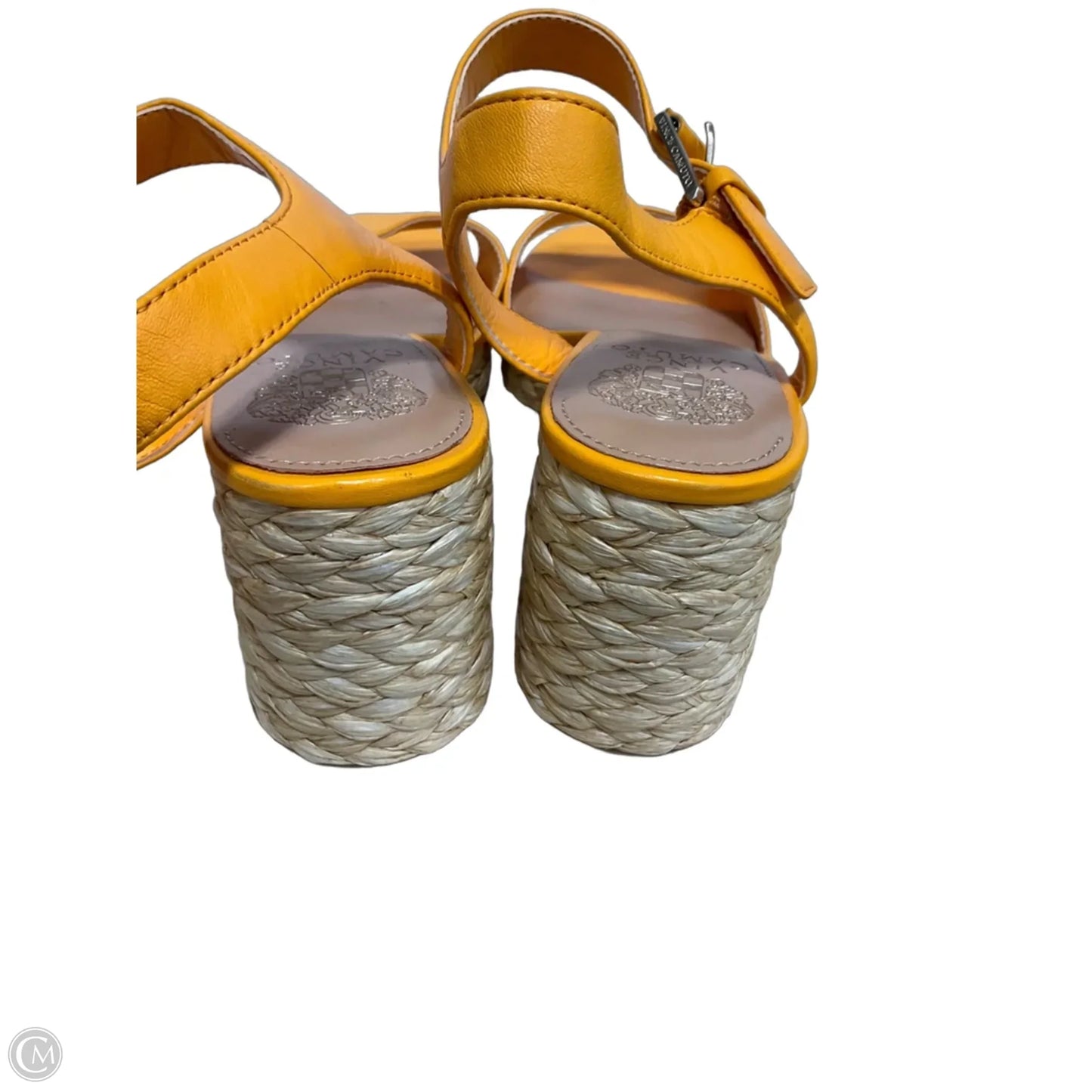 Shoes Heels Block By Vince Camuto In Yellow, Size: 9
