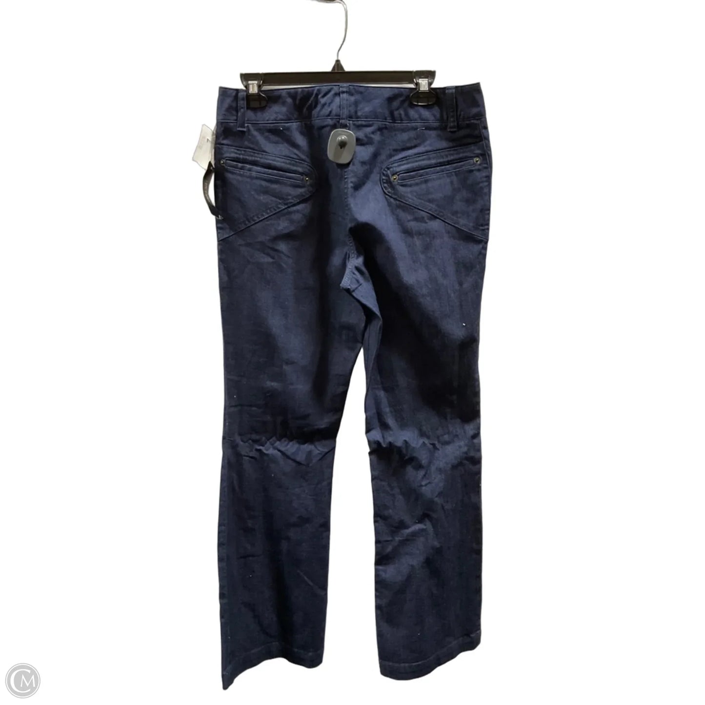 Jeans Straight By Nicole By Nicole Miller In Blue Denim, Size: 10