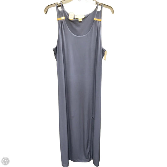 Dress Casual Maxi By Michael By Michael Kors In Navy, Size: M