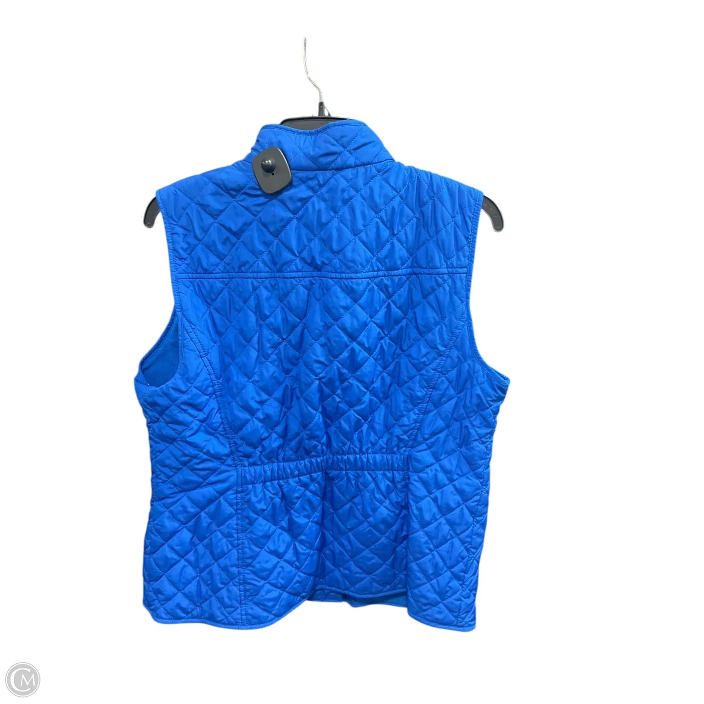 Vest Puffer & Quilted By Talbots In Blue, Size: Lp