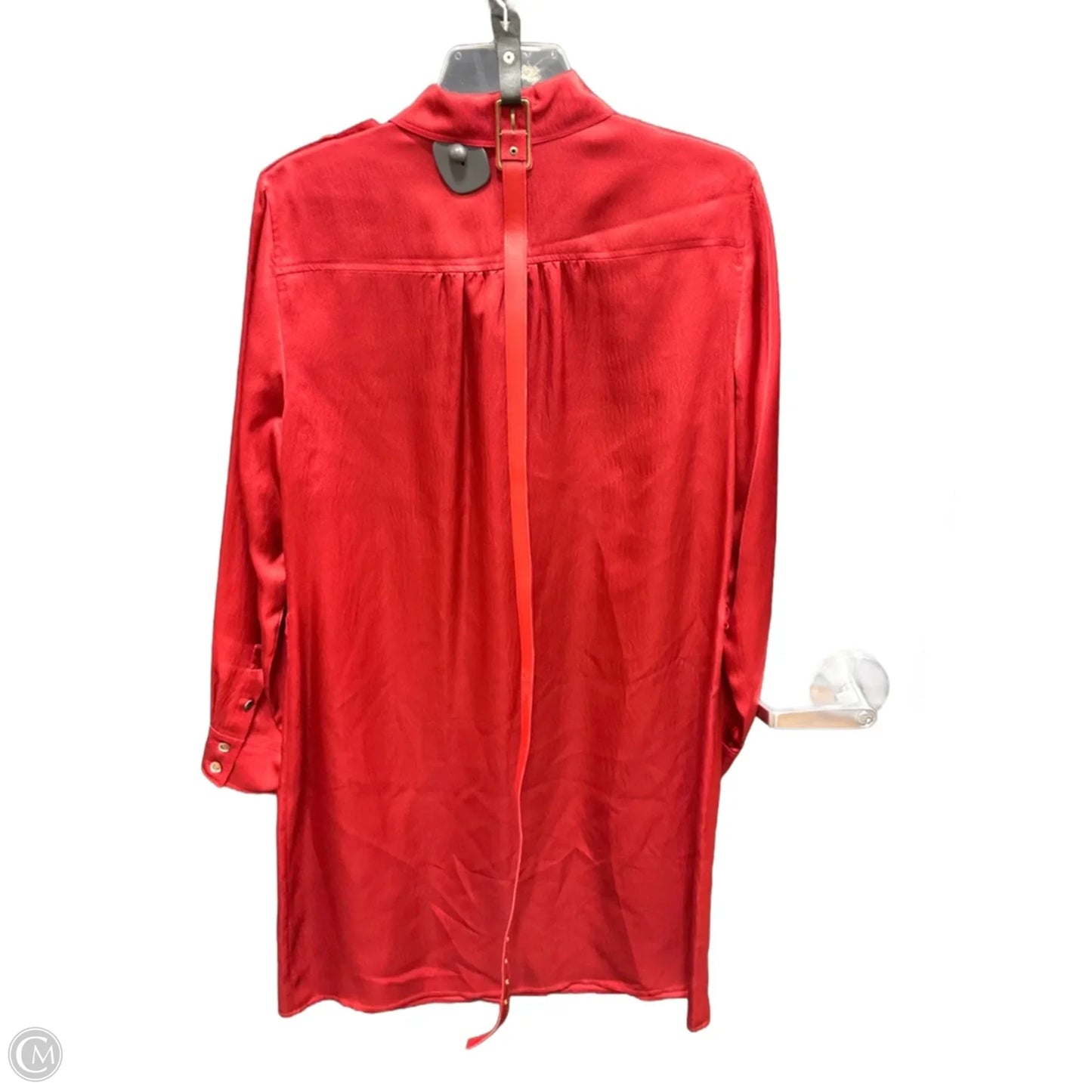 Dress Casual Midi By Talbots In Red, Size: 14p