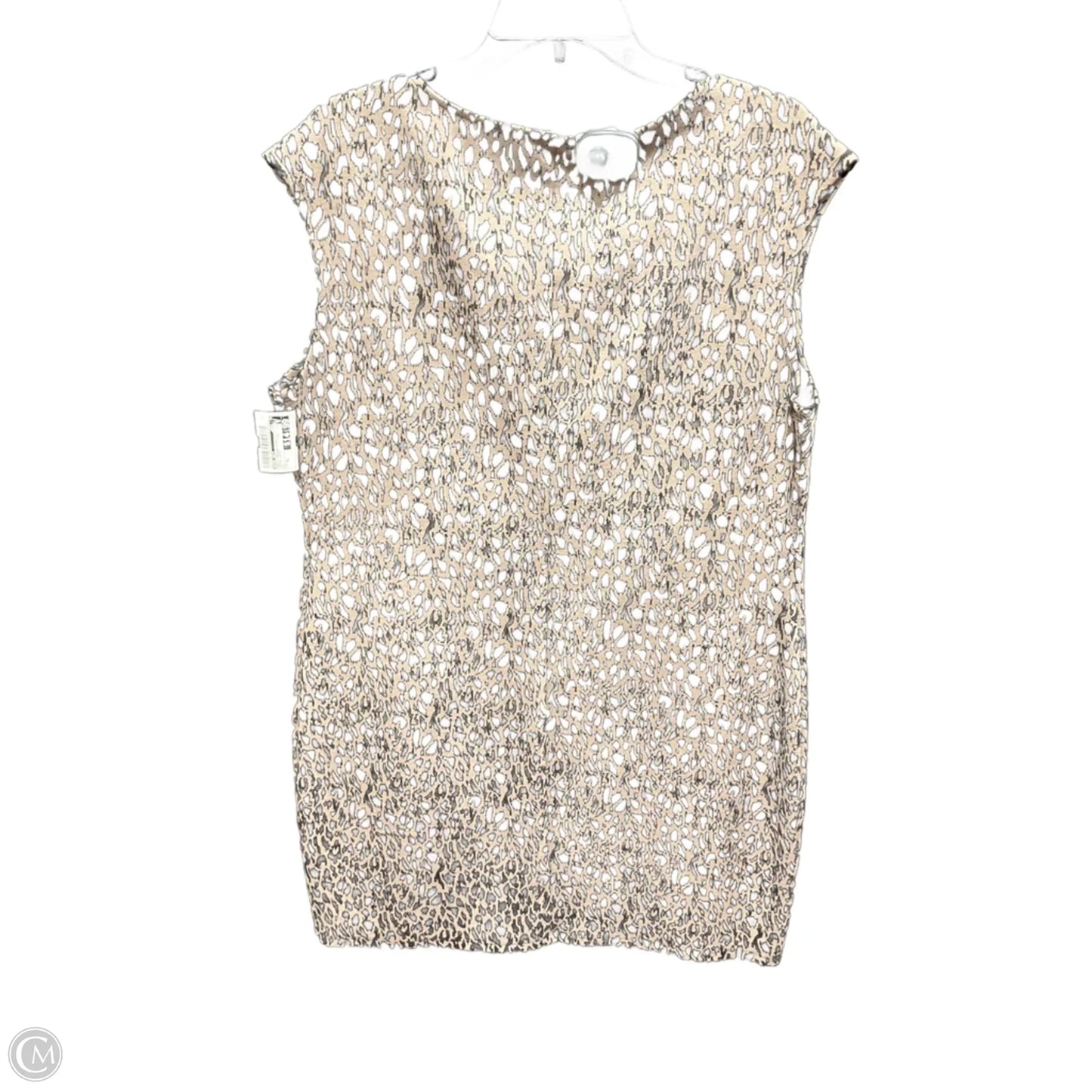 Dress Casual Midi By Nine West In Animal Print, Size: Xl