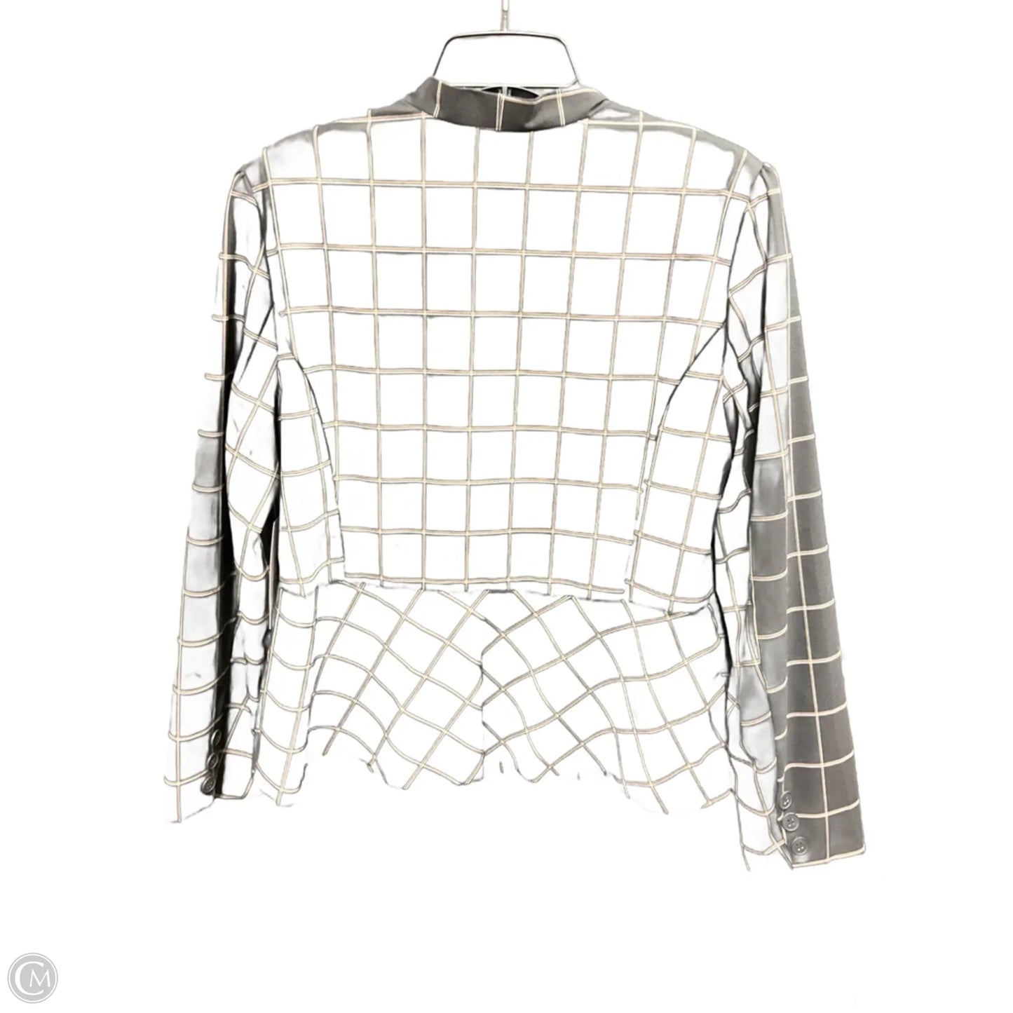 Blazer By Liz Claiborne In Plaid Pattern, Size: 14