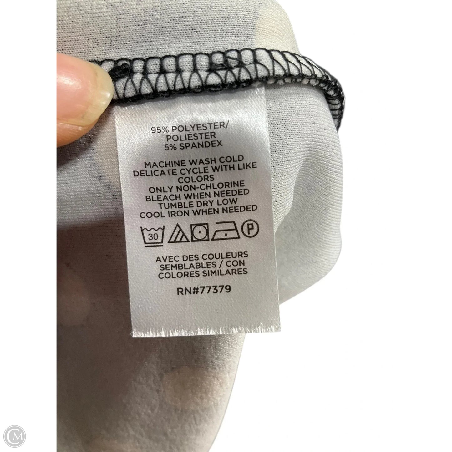 Top Sleeveless By Ann Taylor In Polkadot Pattern, Size: Mp