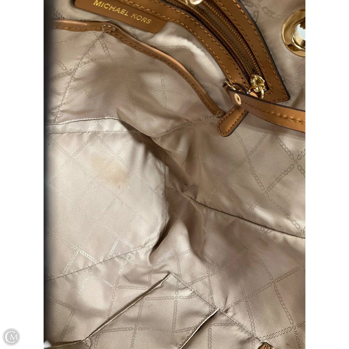 Tote Designer By Michael Kors, Size: Large