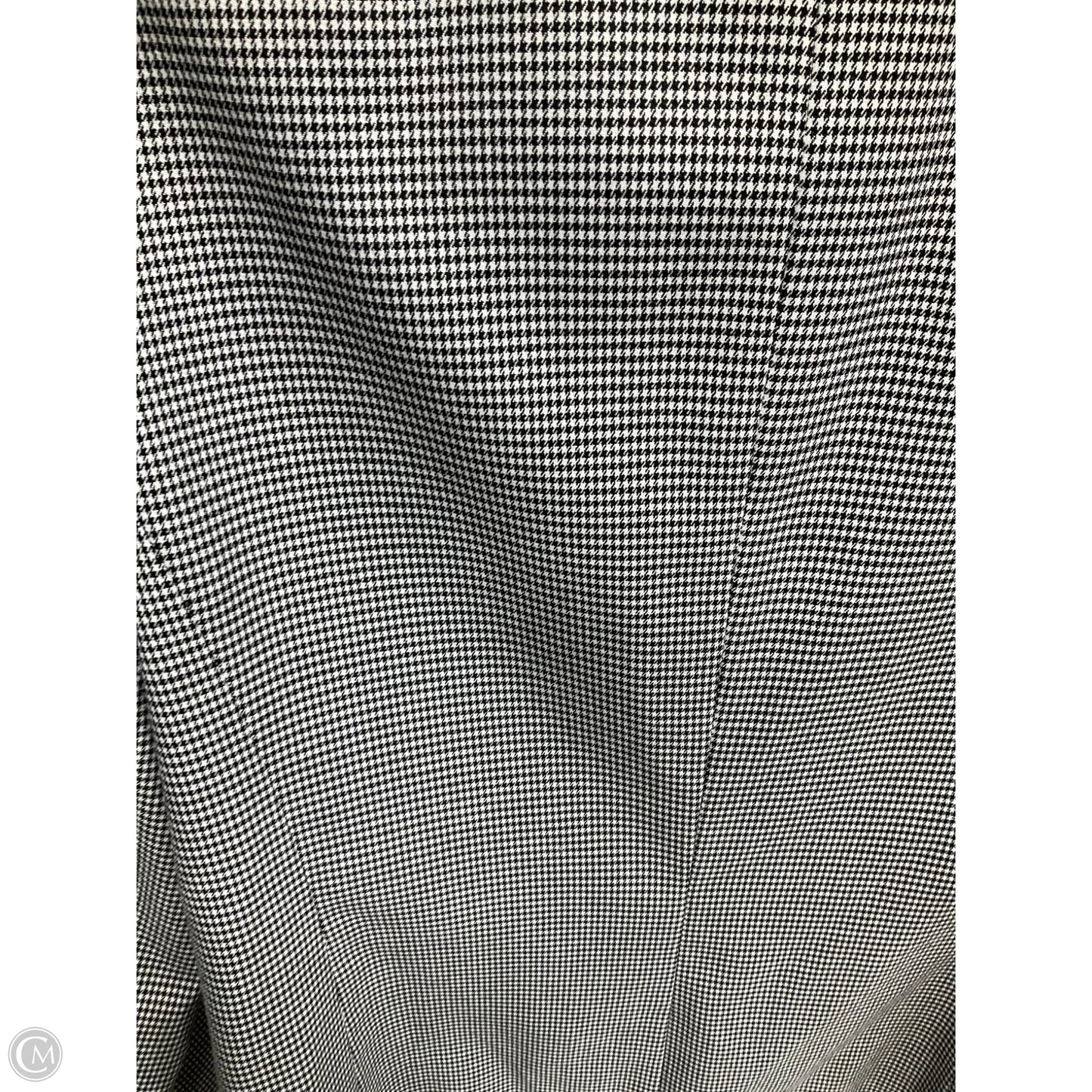 Blazer By Talbots In Black & Cream, Size: 8