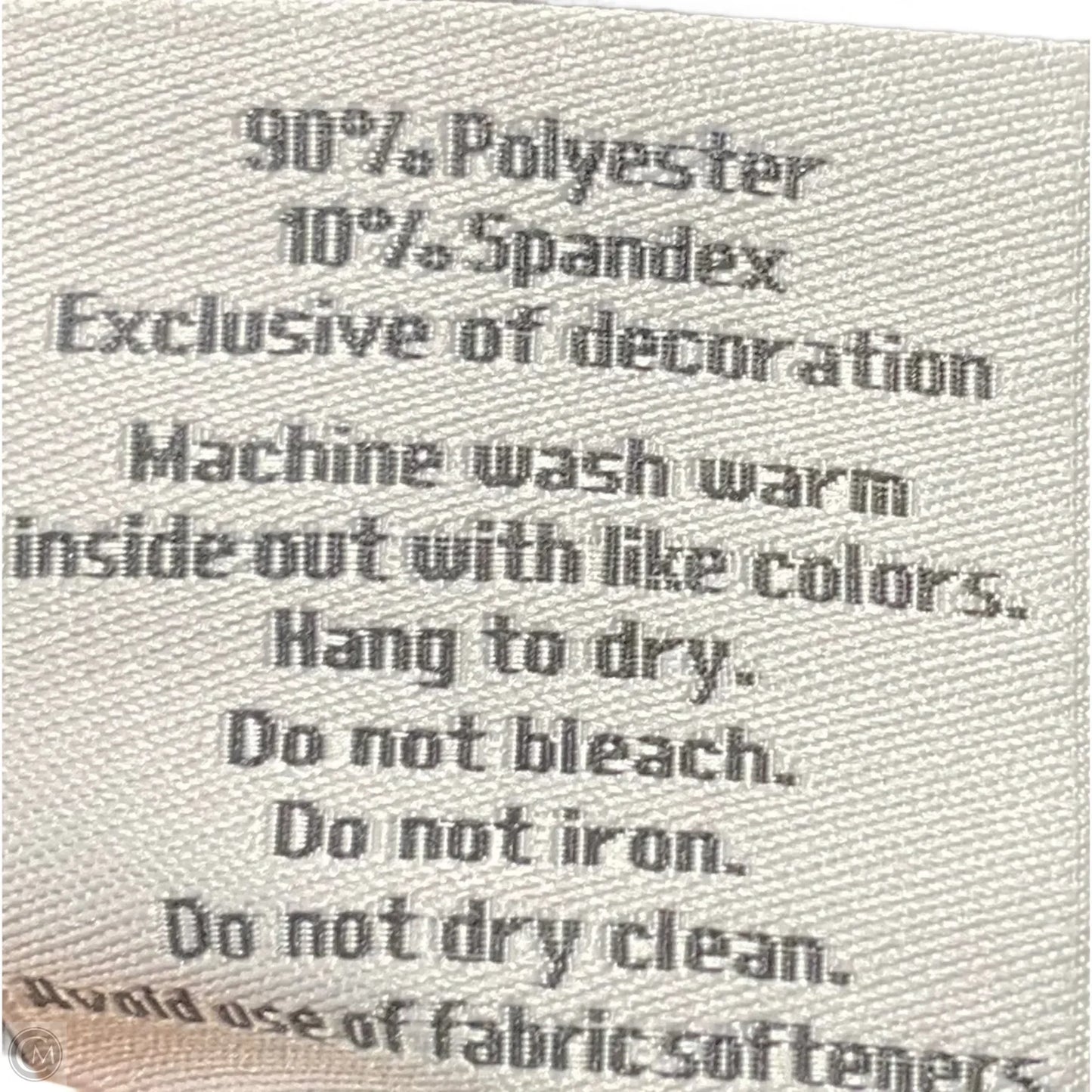 Athletic Top Long Sleeve Collar By Cmc In Black, Size: Xs