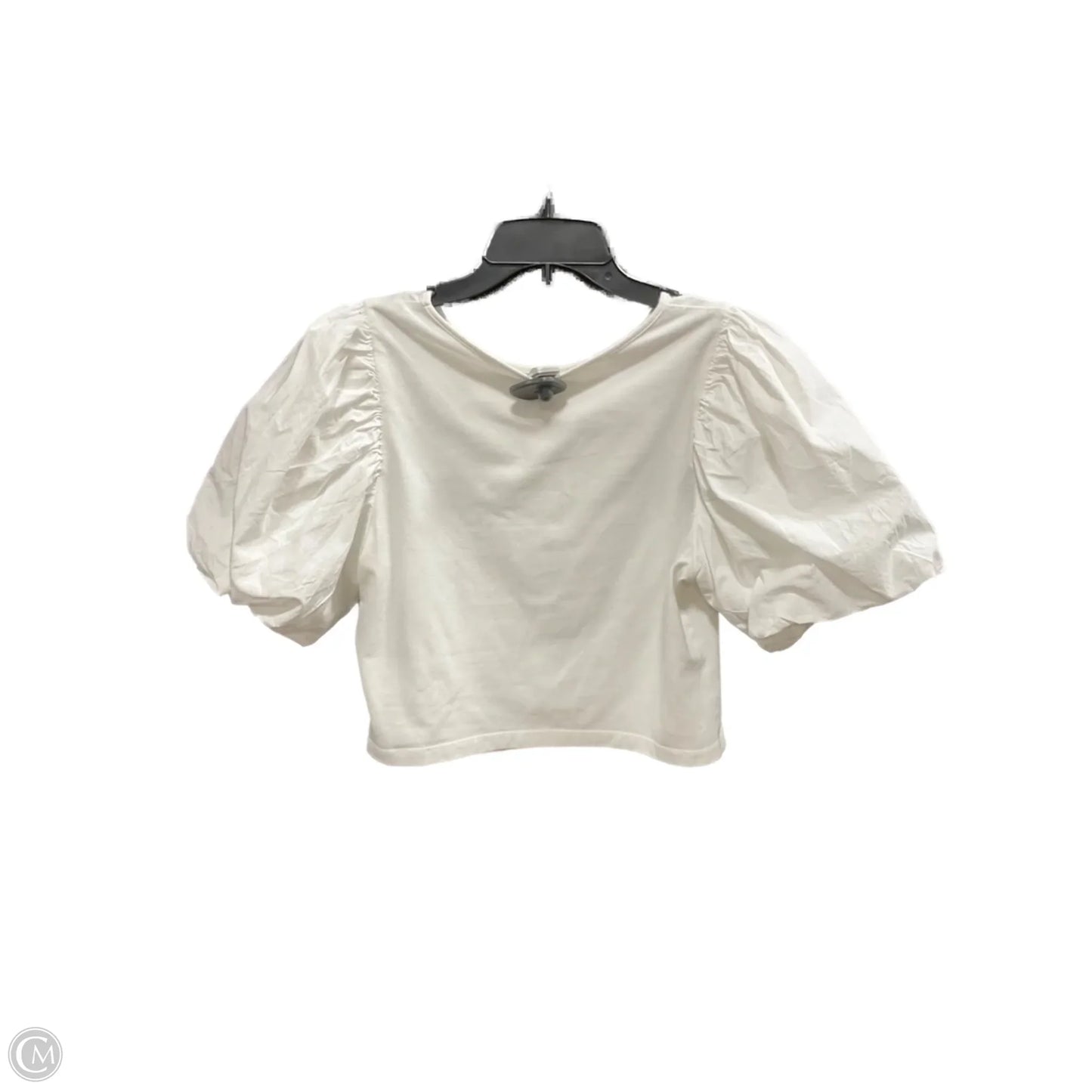 Top Short Sleeve By A New Day In White, Size: S