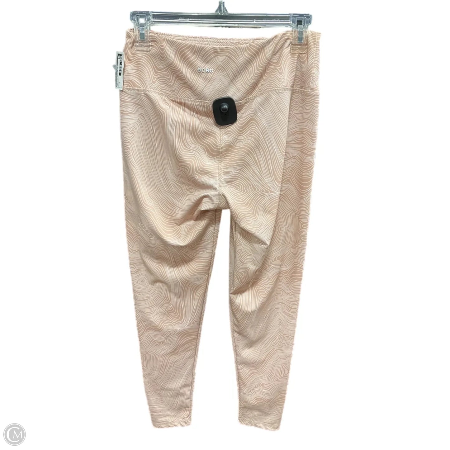 Athletic Leggings By Bcbgmaxazria In Tan, Size: M