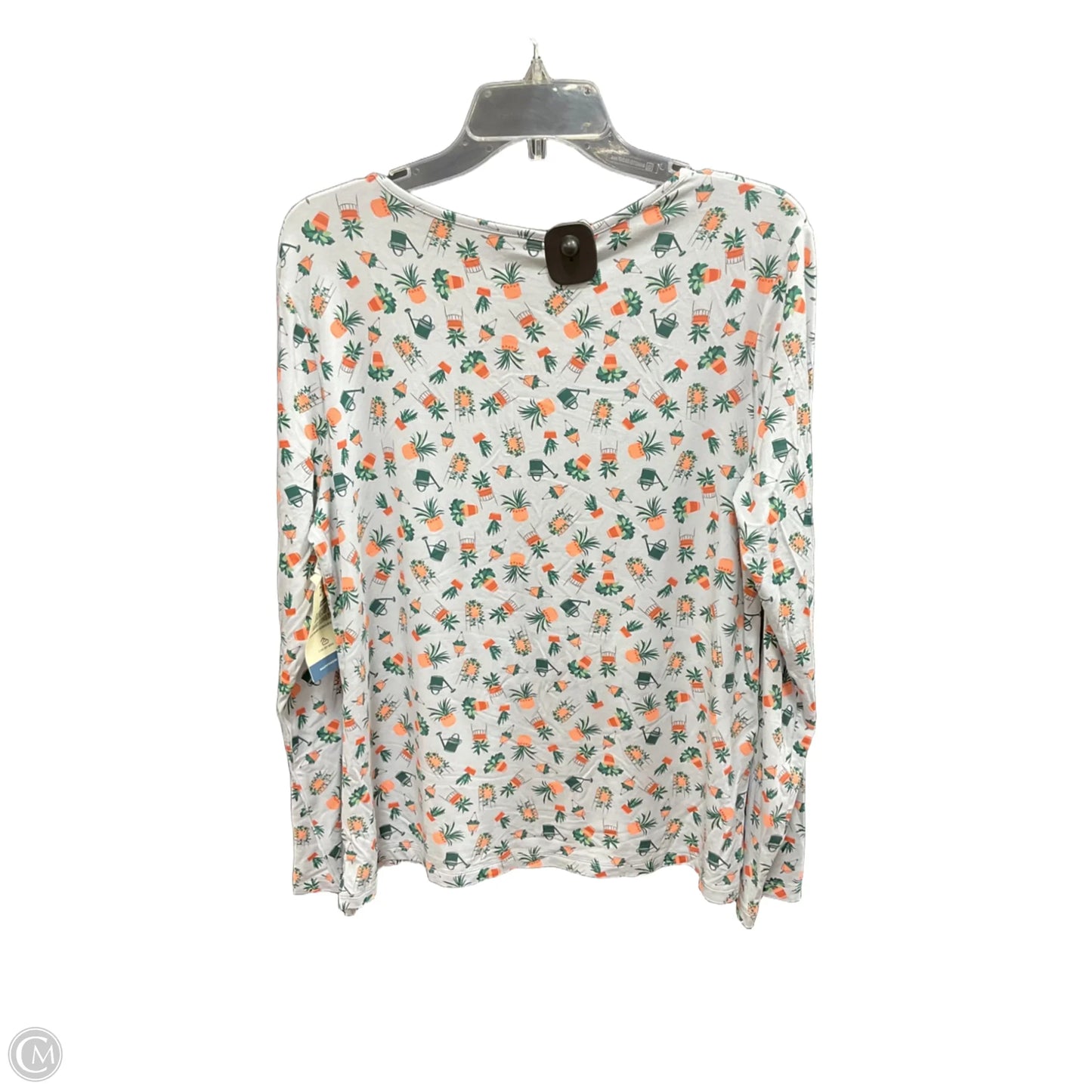 Top Long Sleeve By Duluth Trading In Blue, Size: L