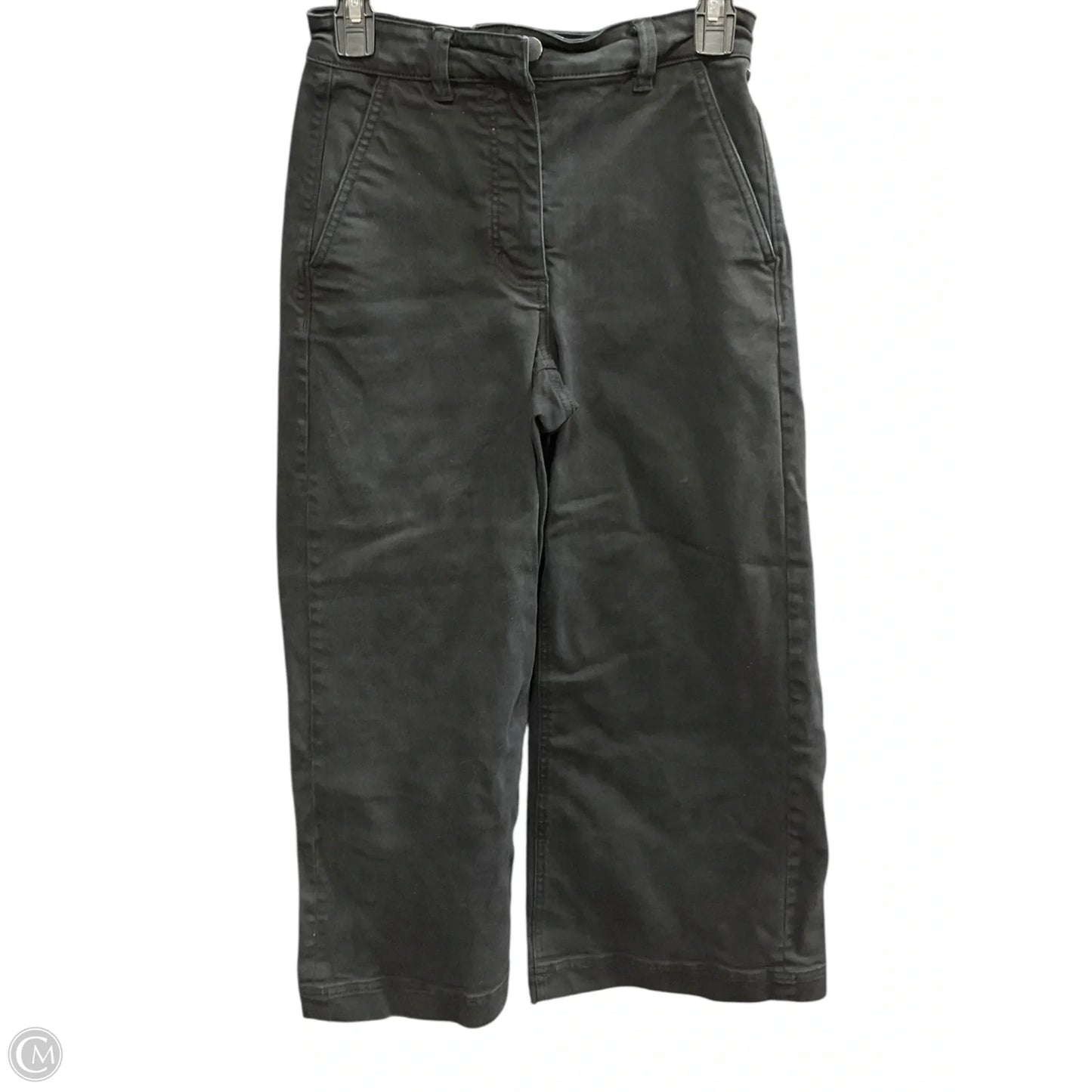 Jeans Wide Leg By Everlane In Black, Size: 0