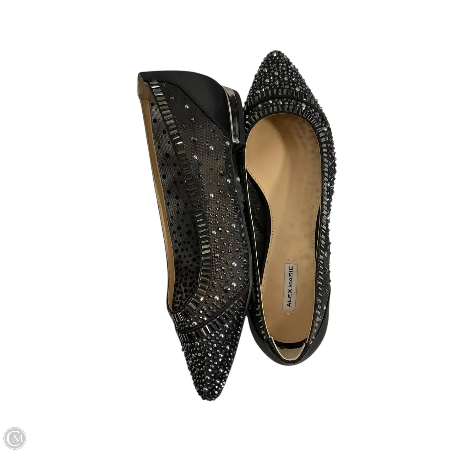 Shoes Flats By Alex Marie In Black, Size: 6.5