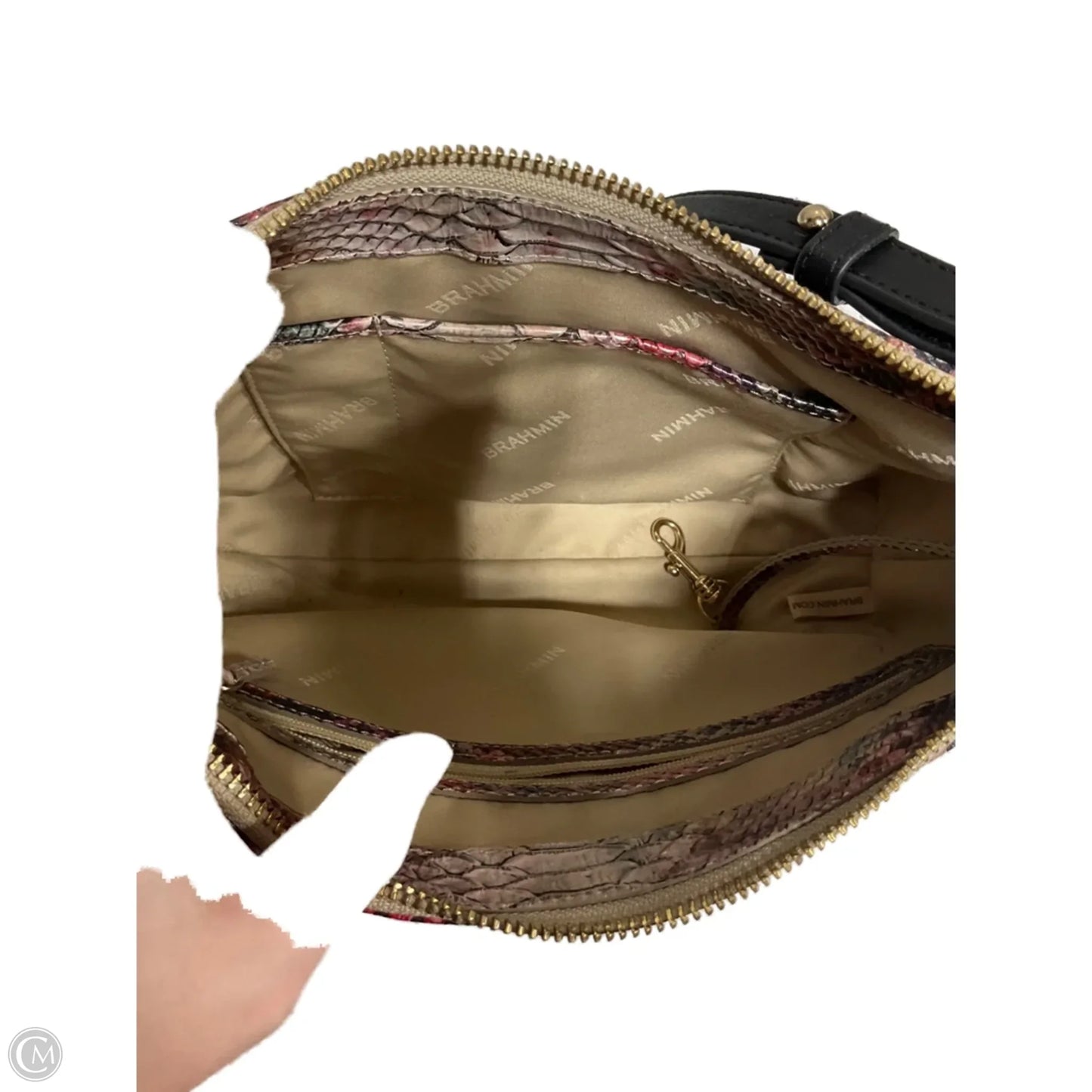 Crossbody Designer By Brahmin, Size: Medium