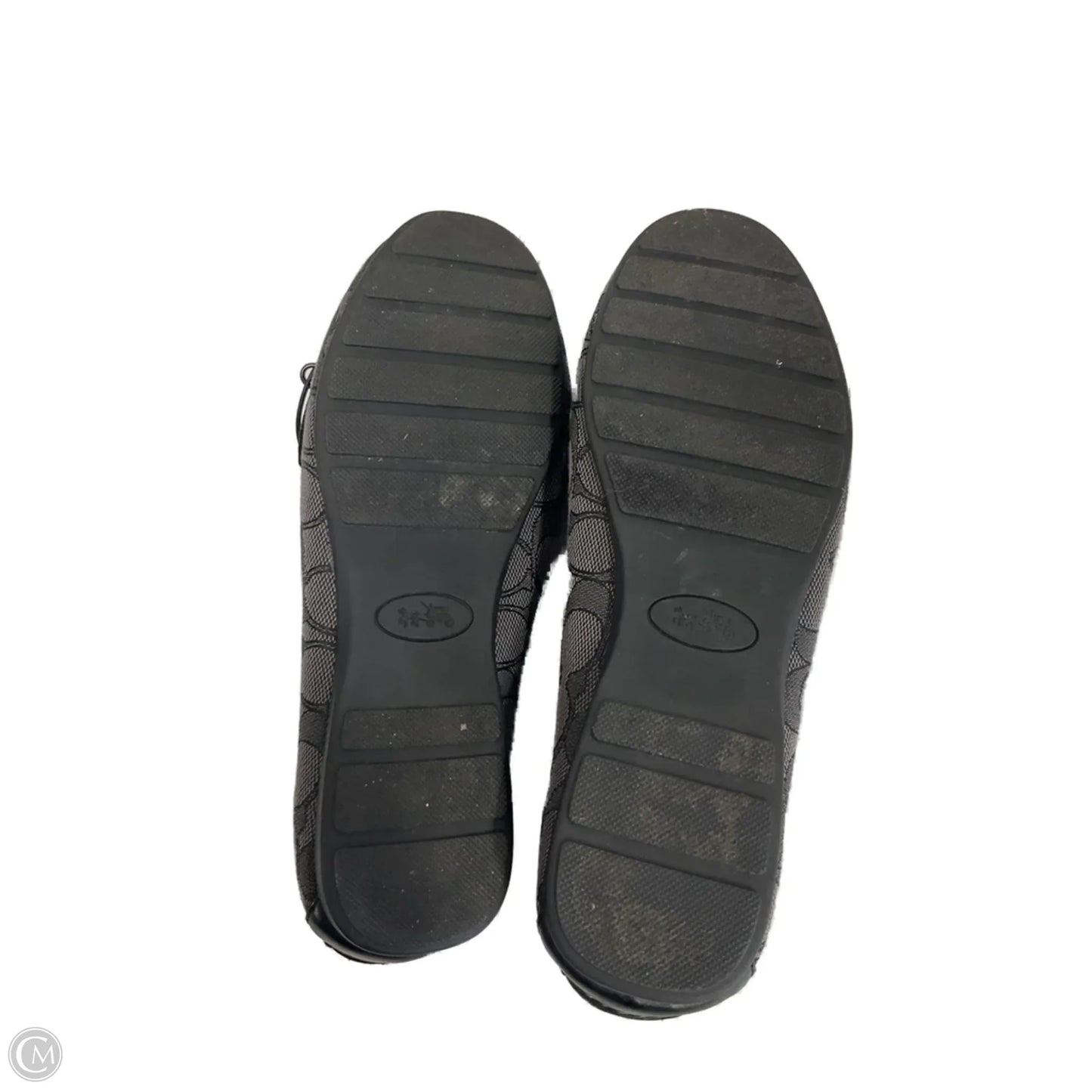 Shoes Designer By Coach In Black & Grey, Size: 7.5