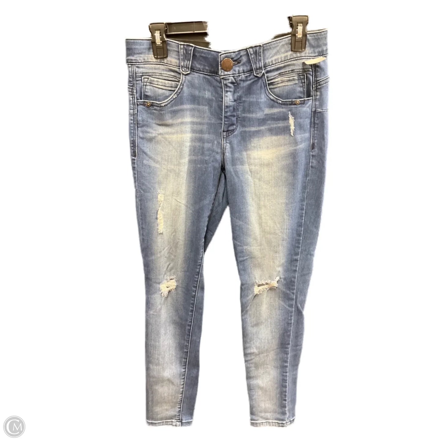 Jeans Skinny By Democracy In Blue Denim, Size: 8