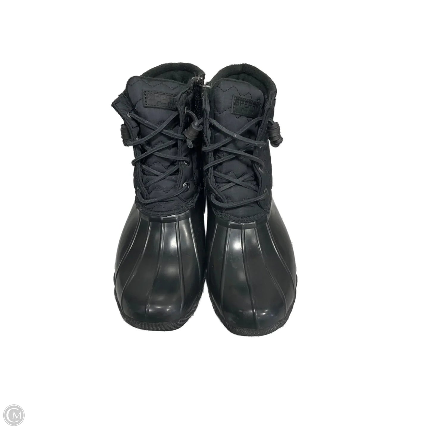 Boots Ankle Flats By Sperry In Black, Size: 7