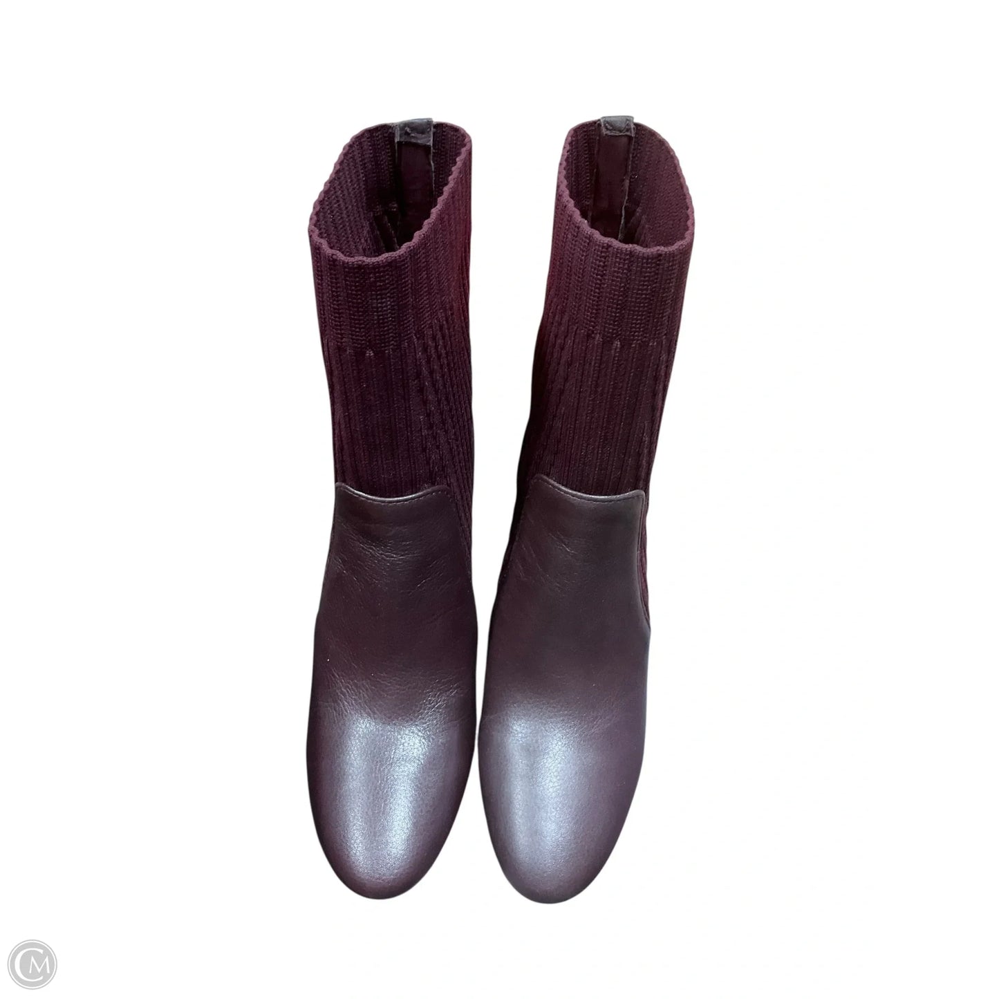 Boots Ankle Heels By Vince Camuto In Purple, Size: 10