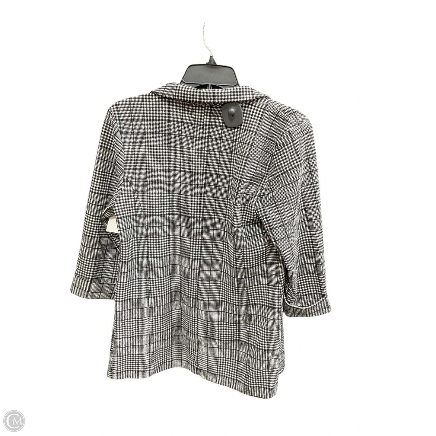 Blazer By Maurices In Black & White, Size: M