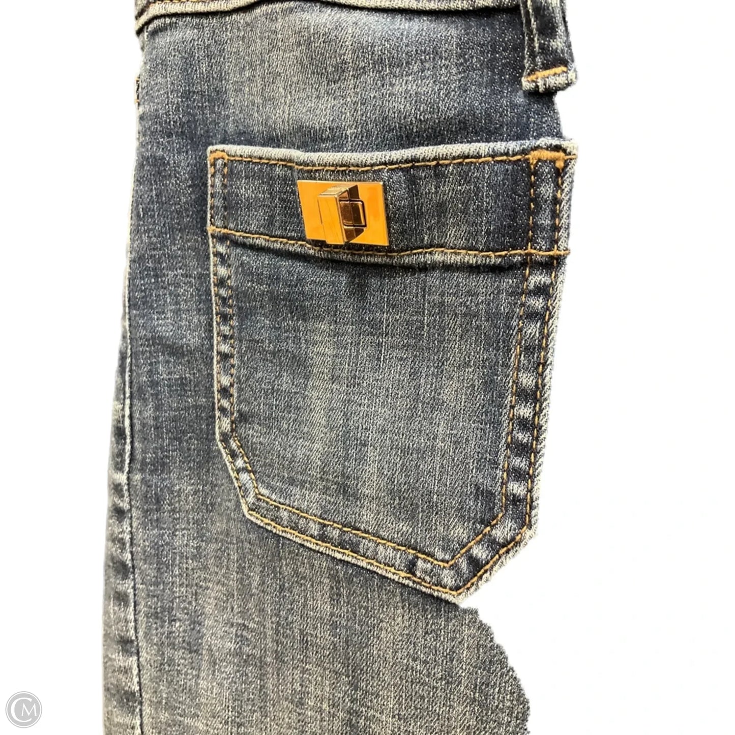 Jeans Skinny By White House Black Market In Blue Denim, Size: 6