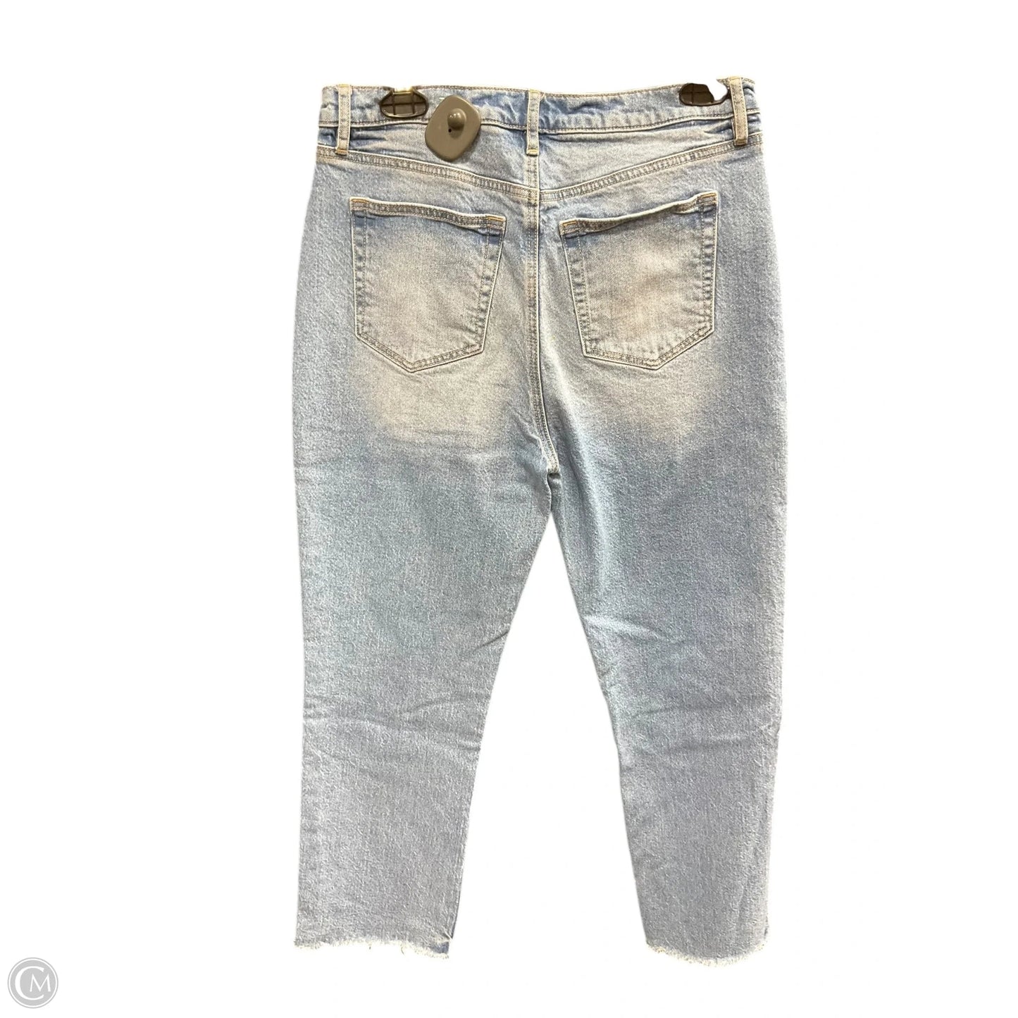 Jeans Straight By Loft In Blue Denim, Size: 6