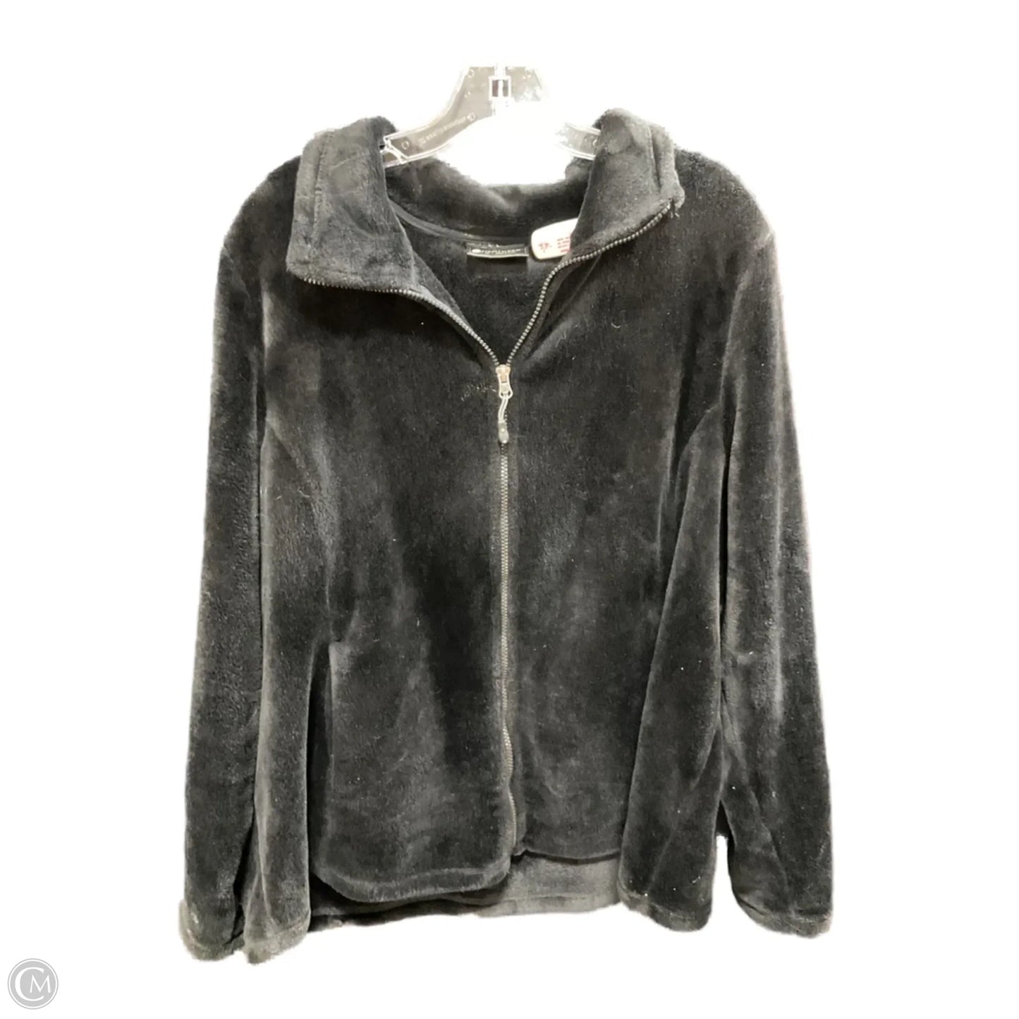 Jacket Fleece By Cmf In Black, Size: 1x