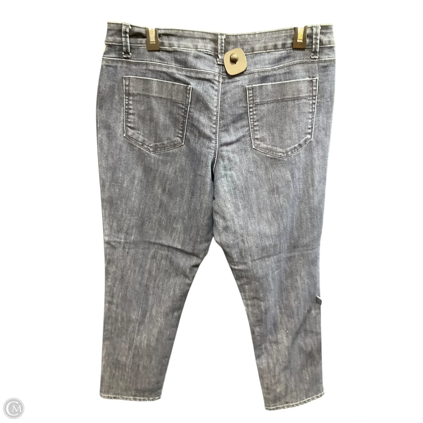 Jeans Skinny By Coldwater Creek In Blue Denim, Size: 14