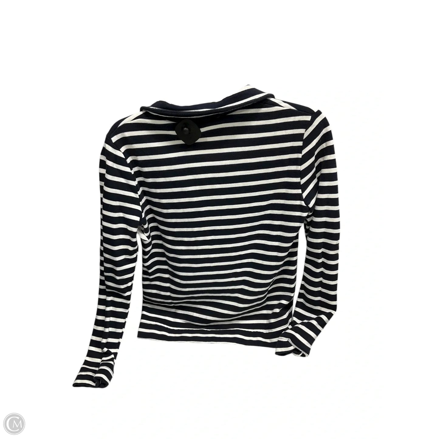 Top Long Sleeve By Talbots In Striped Pattern, Size: Xs