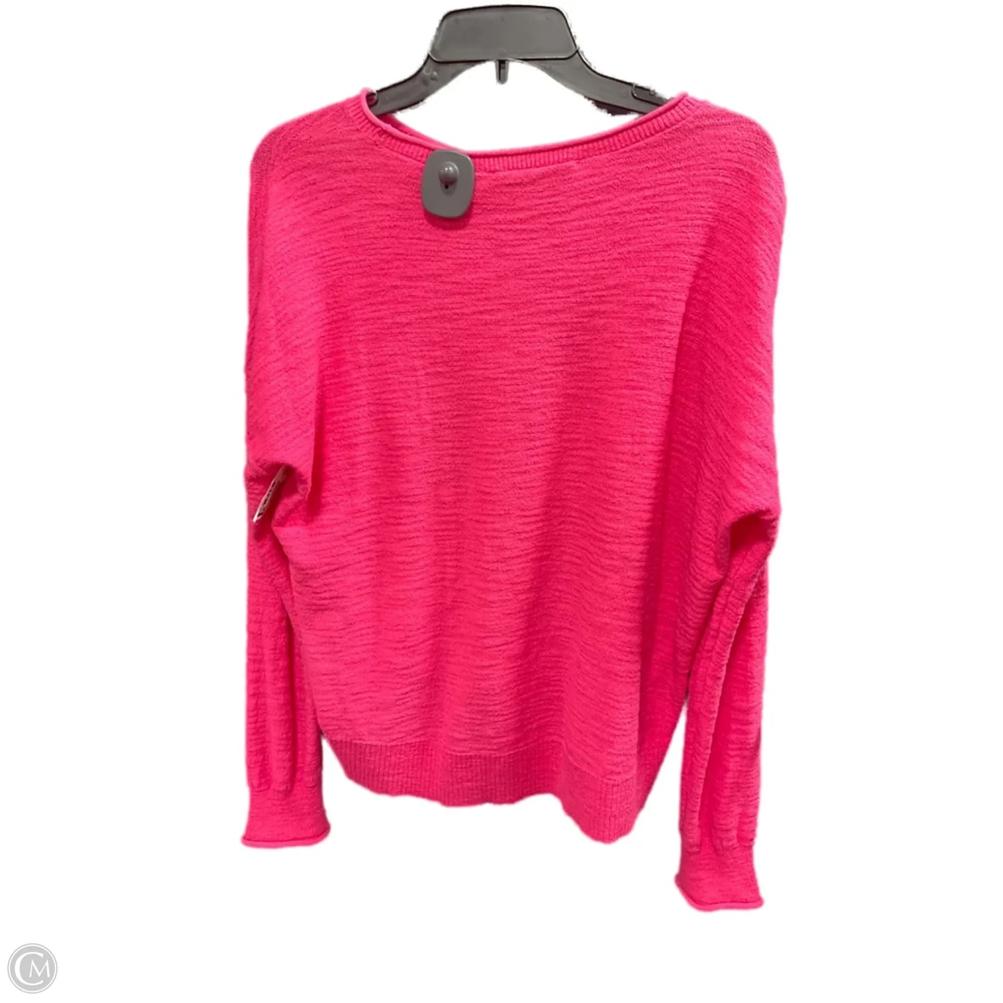 Top Long Sleeve By Loft In Pink, Size: L
