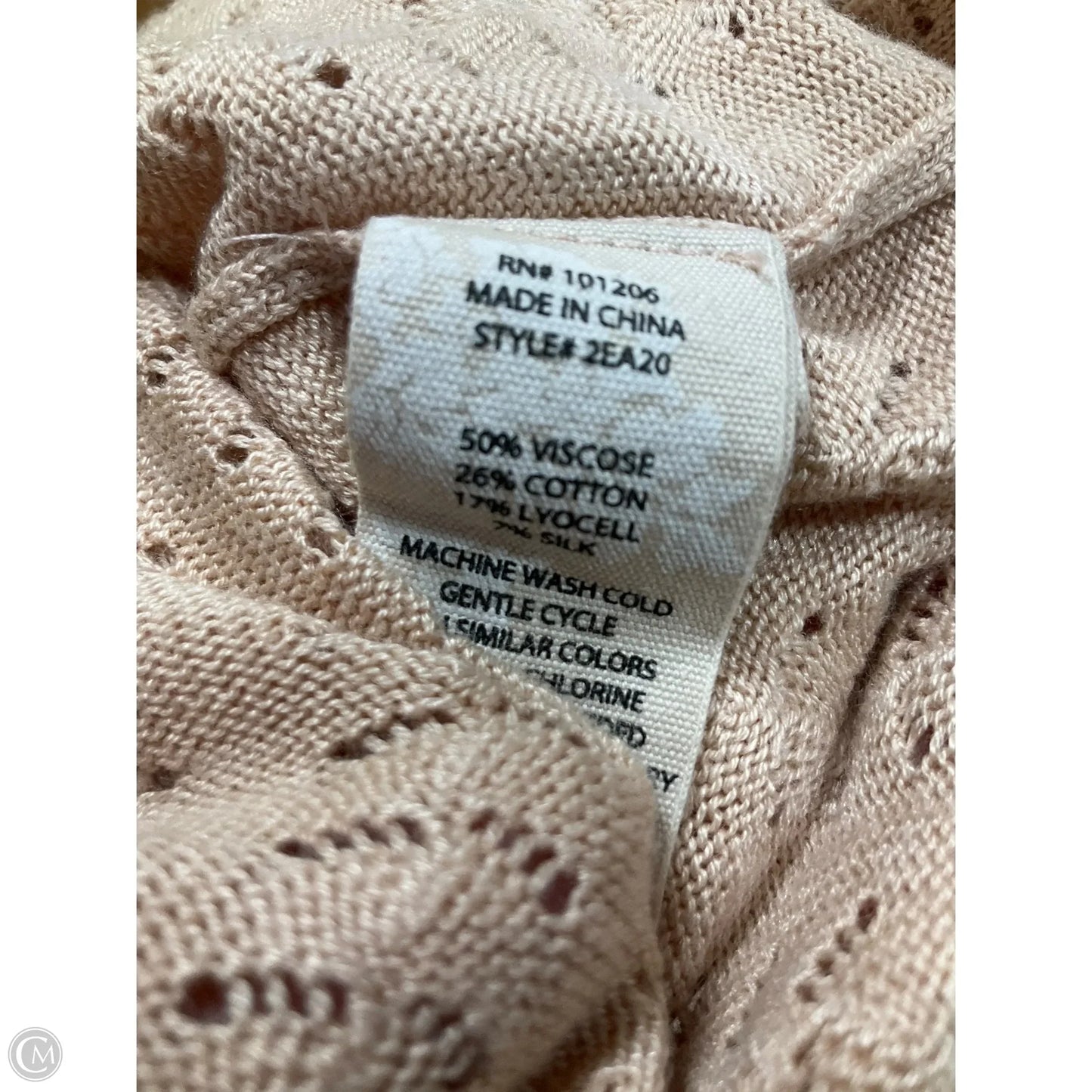 Cardigan By Soft Surroundings In Tan, Size: S