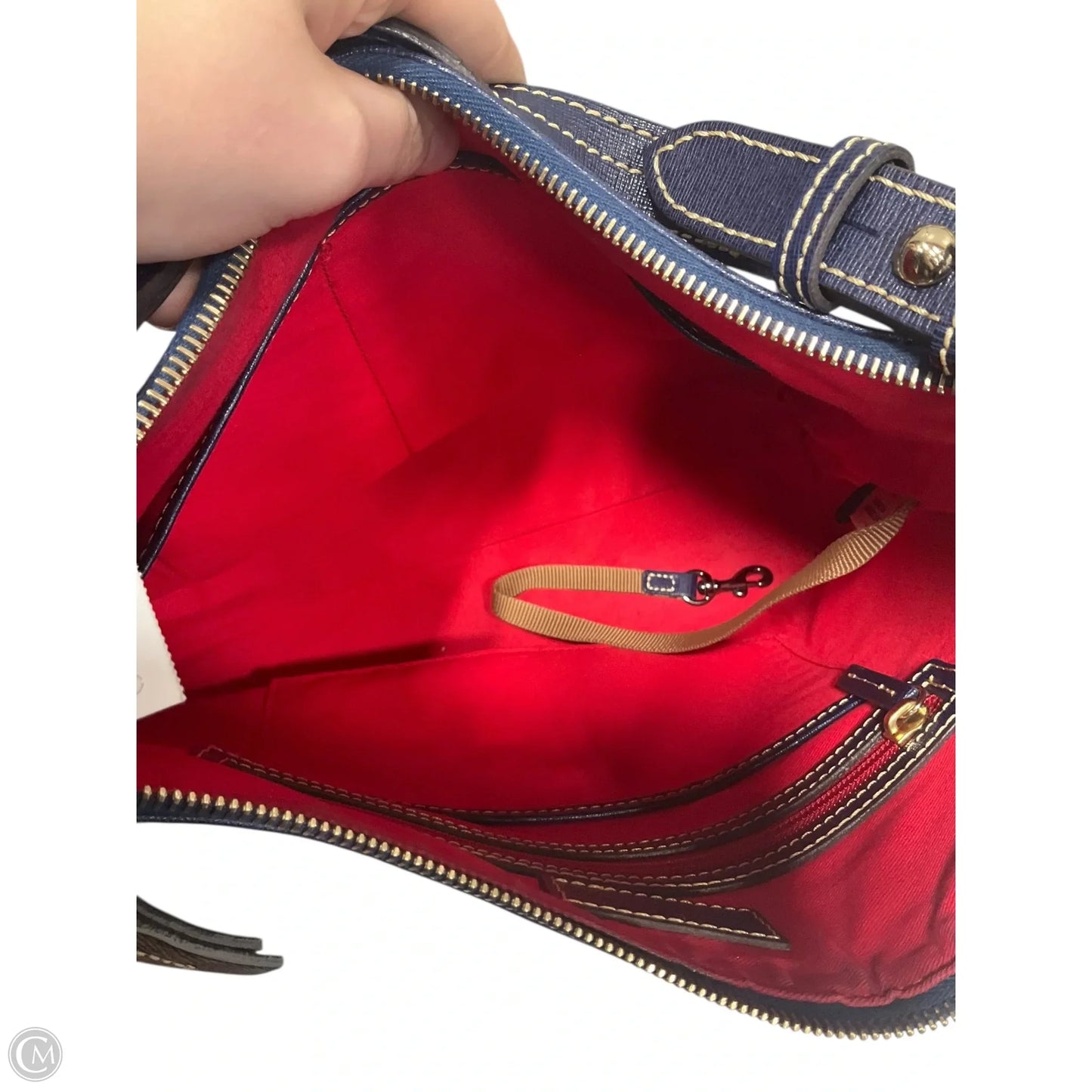 Handbag Designer By Dooney And Bourke, Size: Large