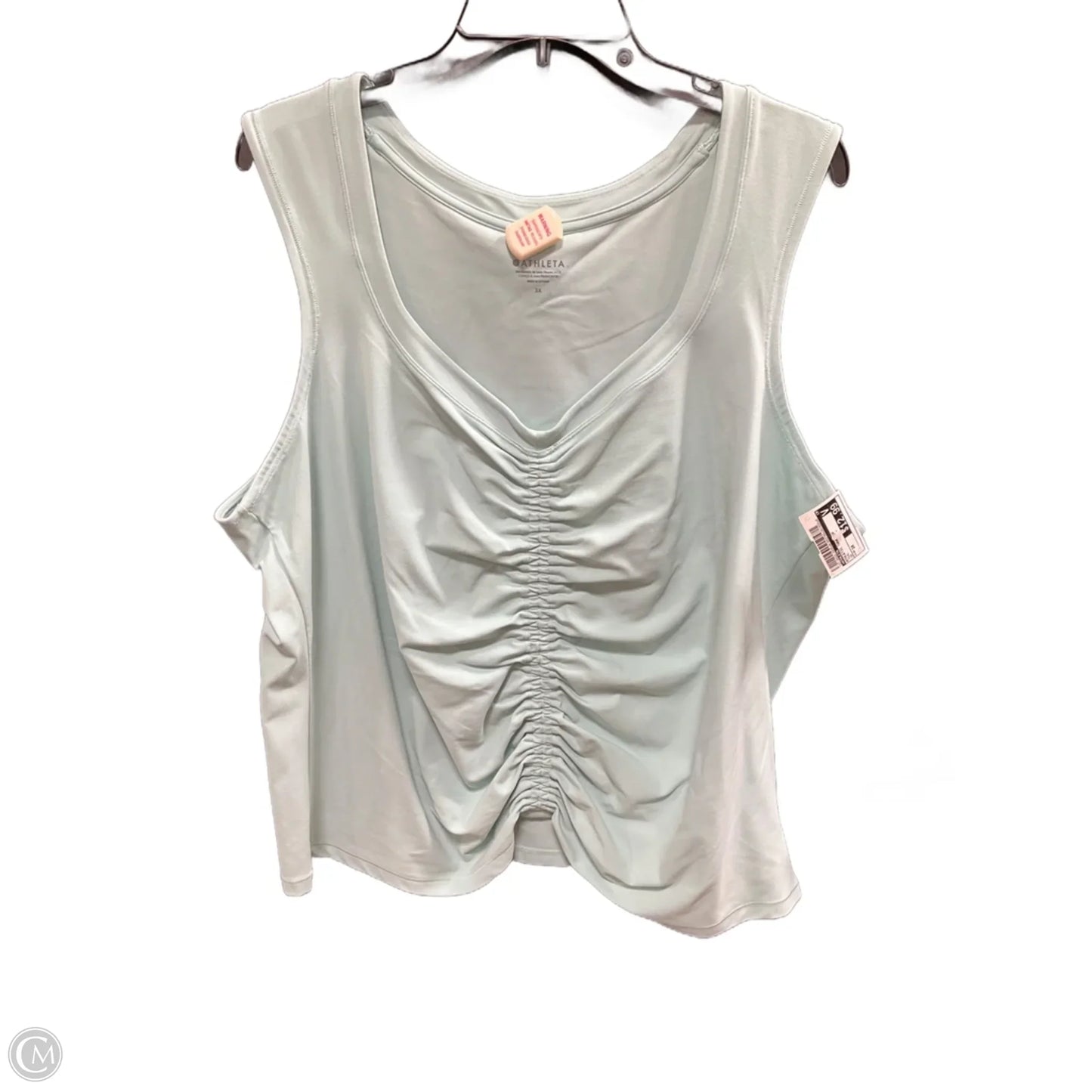 Athletic Tank Top By Athleta In Teal, Size: 3x