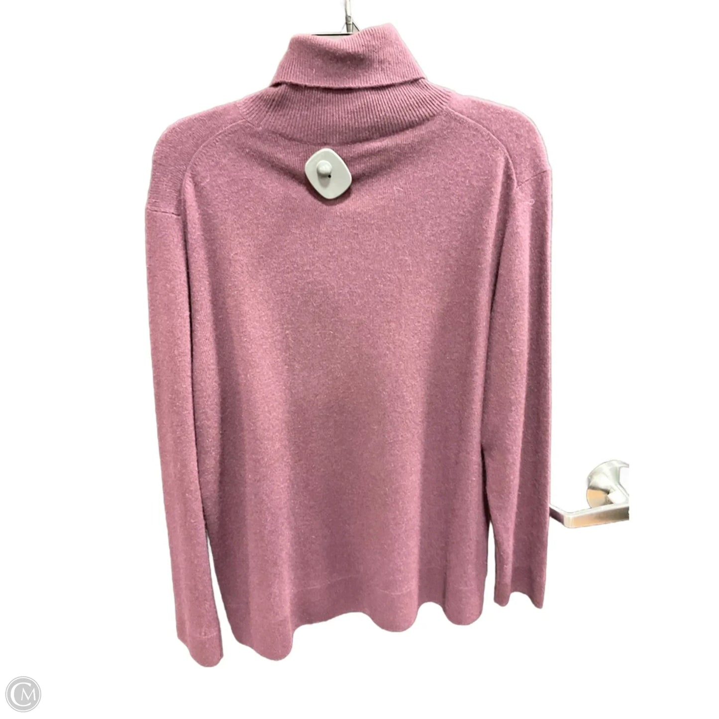 Sweater Designer By Neiman Marcus In Maroon, Size: Xl