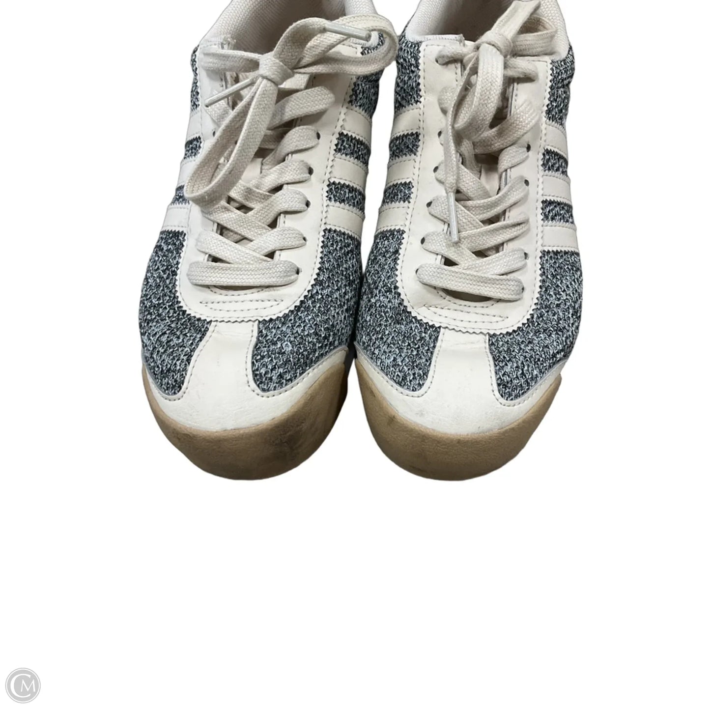 Shoes Athletic By Adidas In Cream & Grey, Size: 9