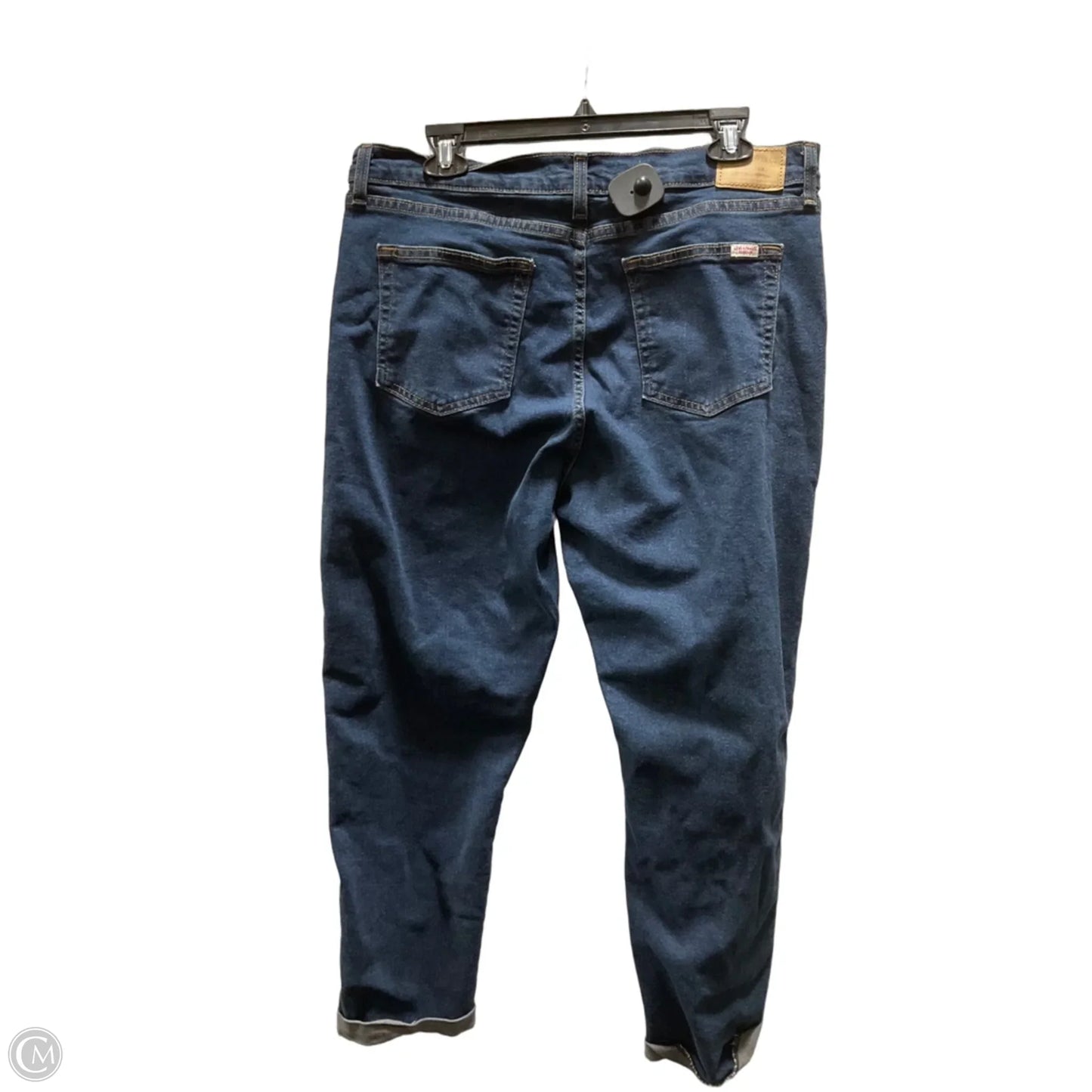Jeans Boyfriend By Levis Signature In Blue Denim, Size: 12
