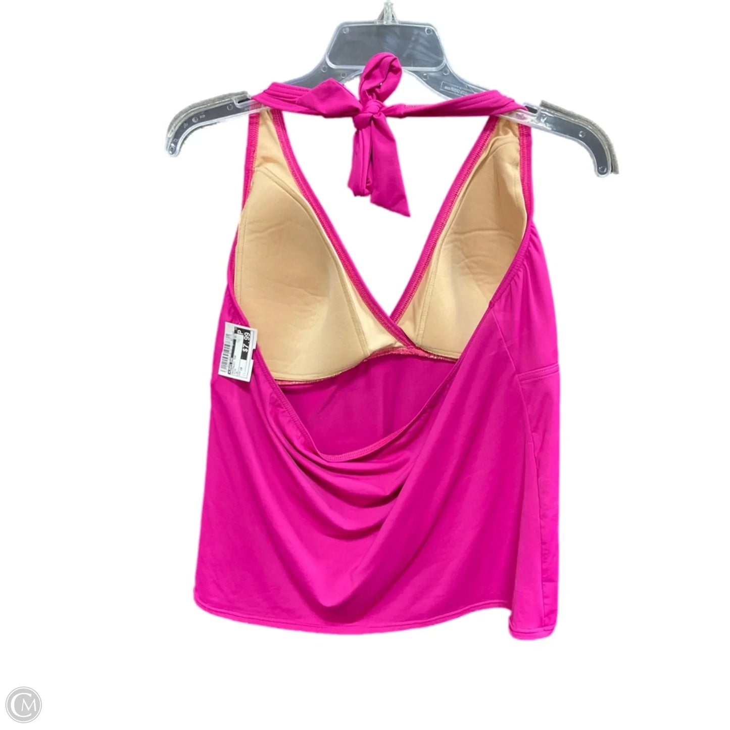 Swimsuit Top By Lands End In Pink, Size: 18